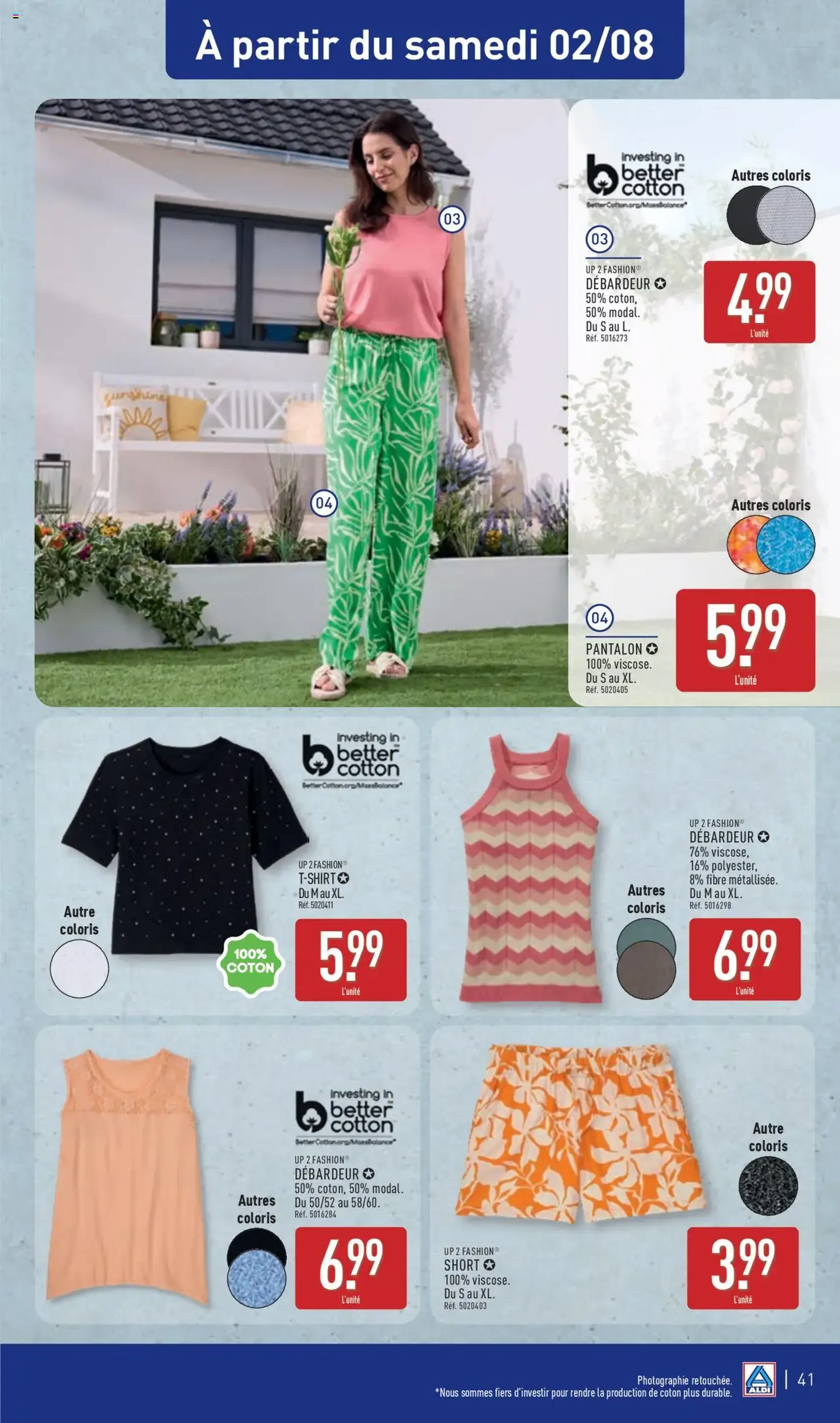 Aldi catalogue de la semaine 31 - brochure valable à partir du 29/07/2025, page 43 sur 50