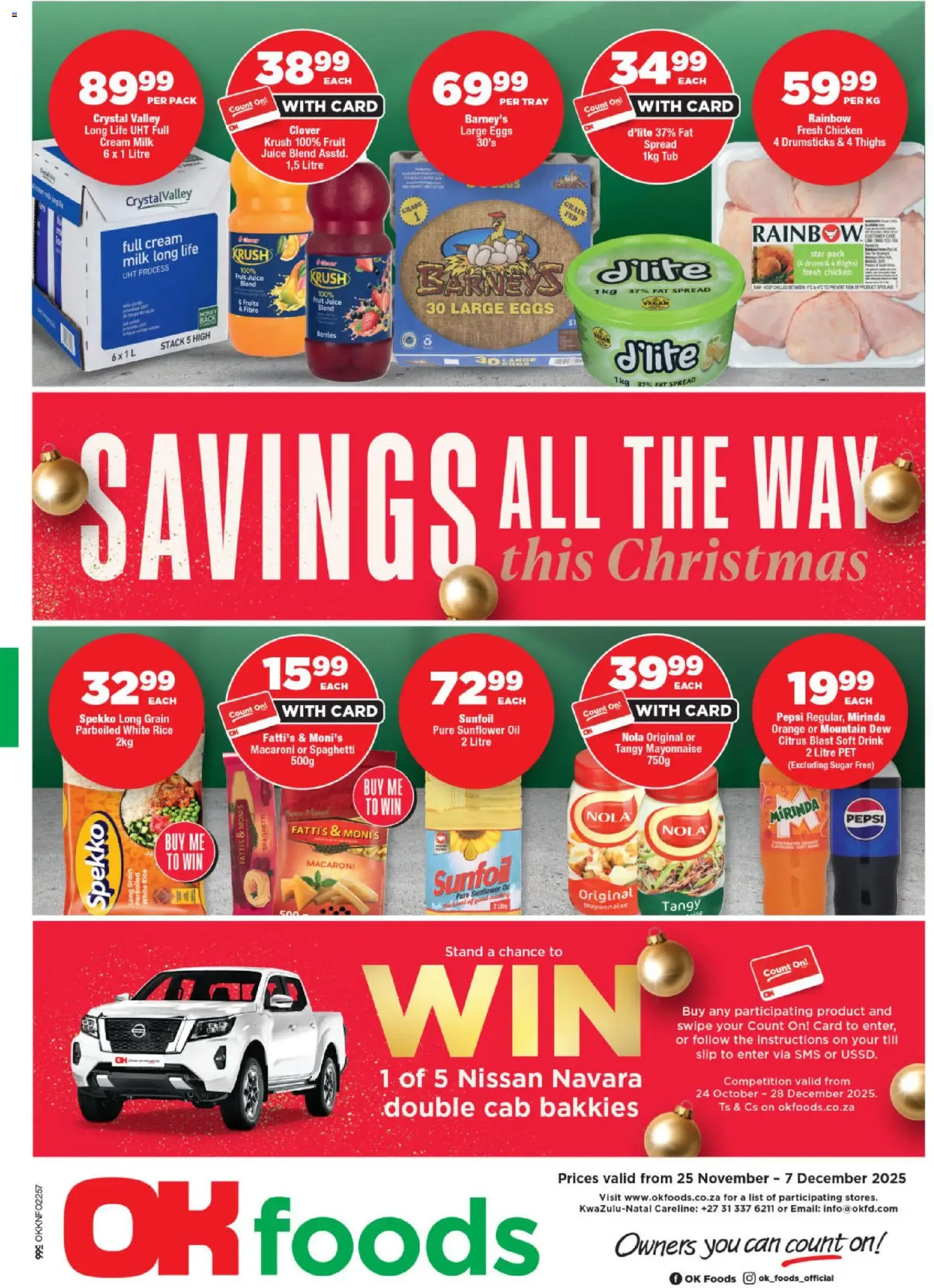 OK Foods Specials - valid flyer from 25/11/2025, page 1 of 16