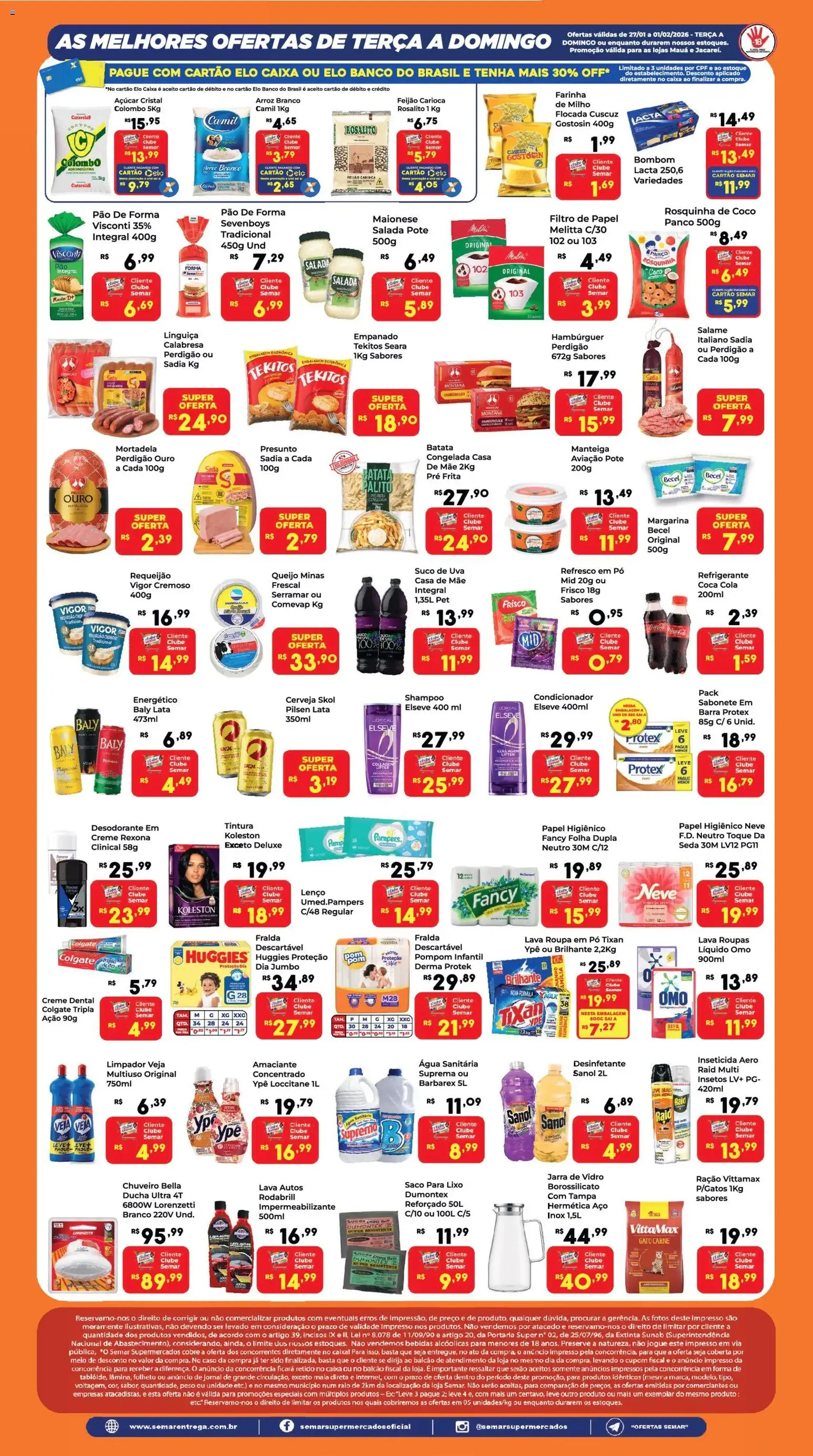 Semar Supermercado - Ofertas da semana - folheto válido a partir de 27/01/2026 página 2 de 2