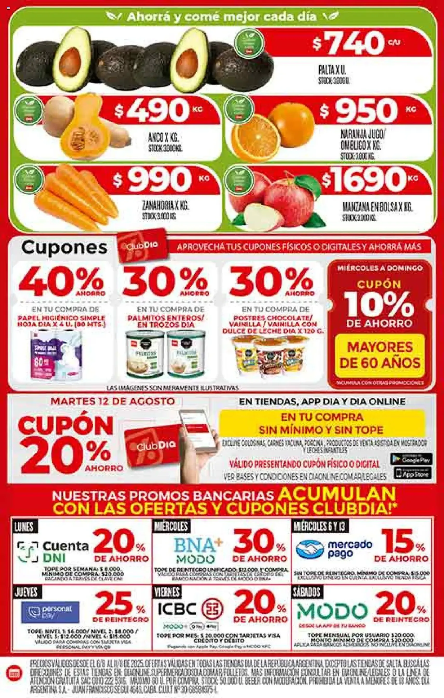 Supermercado DIA Ofertas - folleto válido desde 06/08/2025 página 4 de 62 Supermercado DIA Ofertas - folleto válido desde 06/08/2025 página 4 de 62