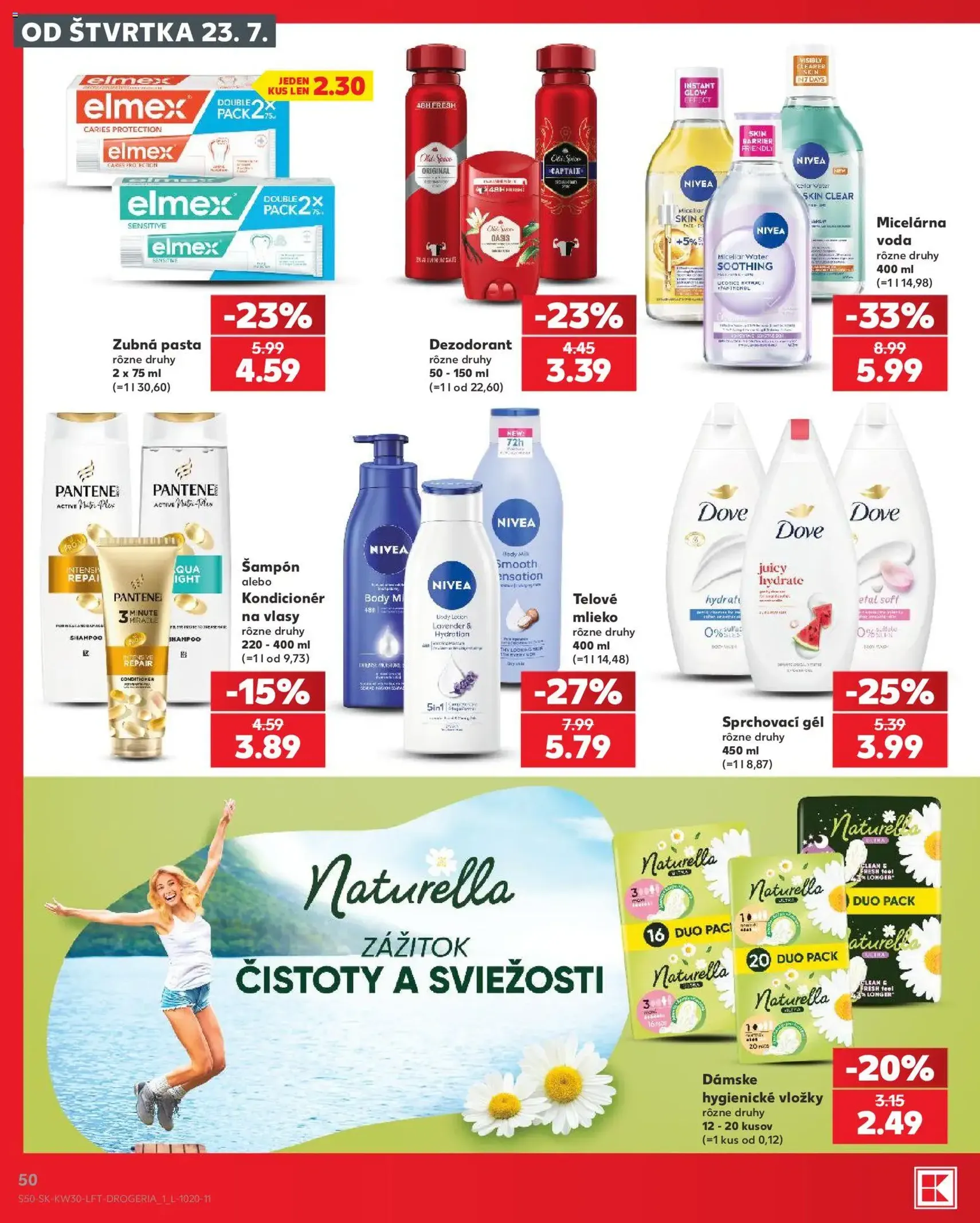 Kaufland leták - platný leták od 23.07.2026 strana 50 z 74