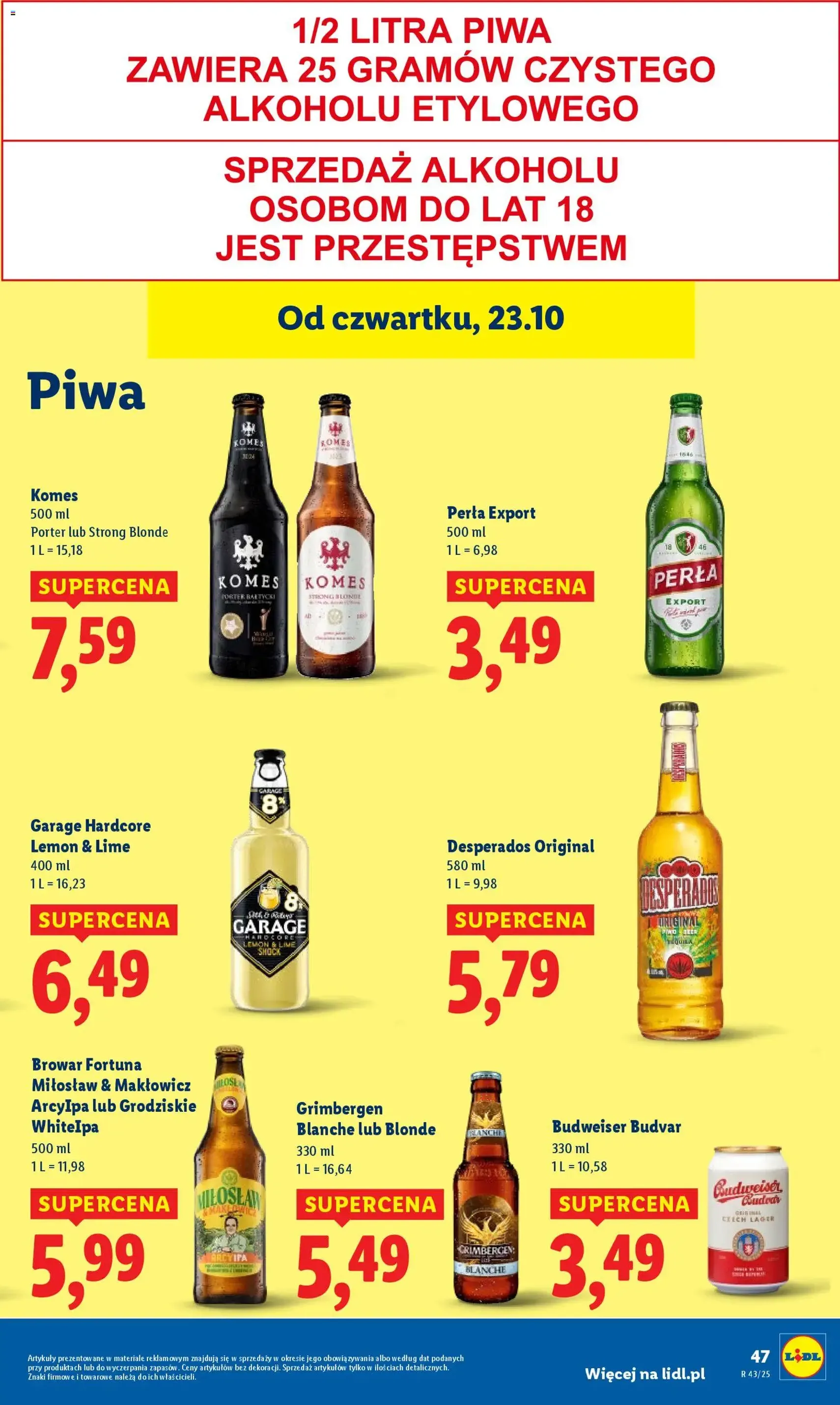 Lidl Gazetka - ważny gazetka od 23.10.2025 strona 51 z 68 Lidl Gazetka - ważny gazetka od 23.10.2025 strona 51 z 68