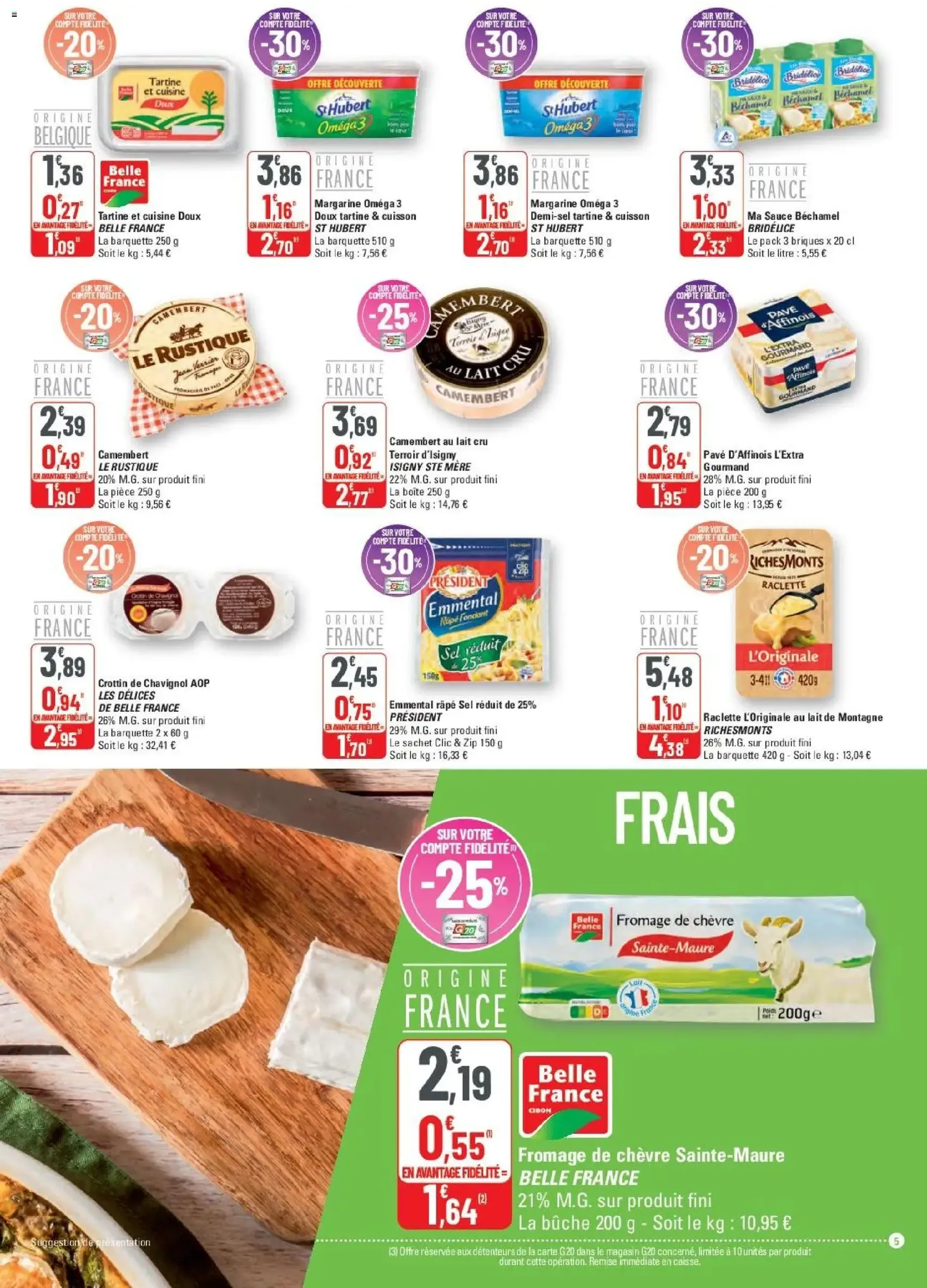 G20 Supermarchés catalogue - brochure valable à partir du 21/10/2026, page 5 sur 20