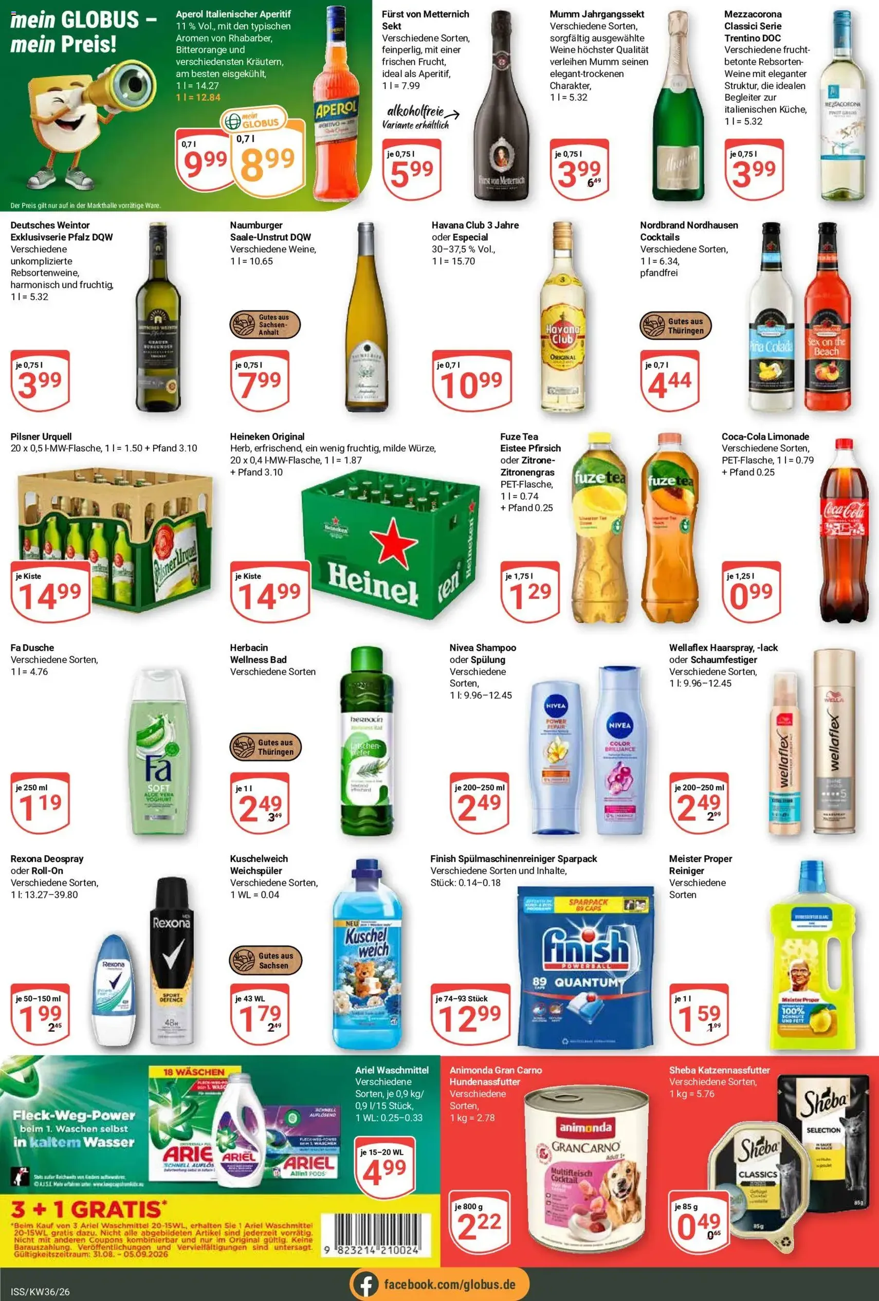 Globus Prospekt - Gültiger Prospekt ab 31.08.2026, Seite 7 von insgesamt 40