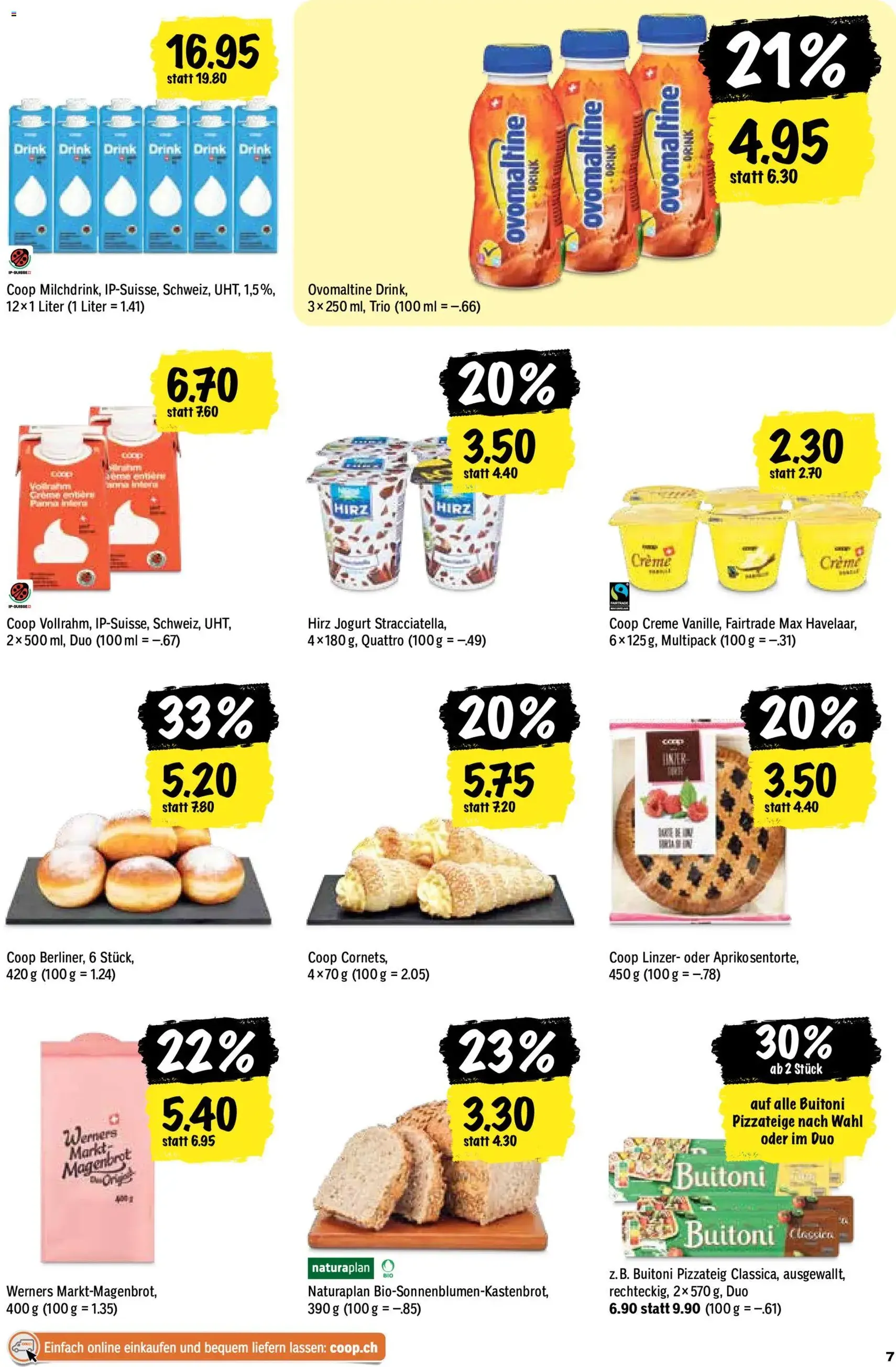 Coop aktionen - Gültiger Prospekt ab 08.10.2026, Seite 7 von insgesamt 24