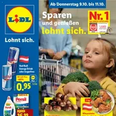 Lidl Flugblatt - - Prospekt Vorschau gültig ab 09.10.2025