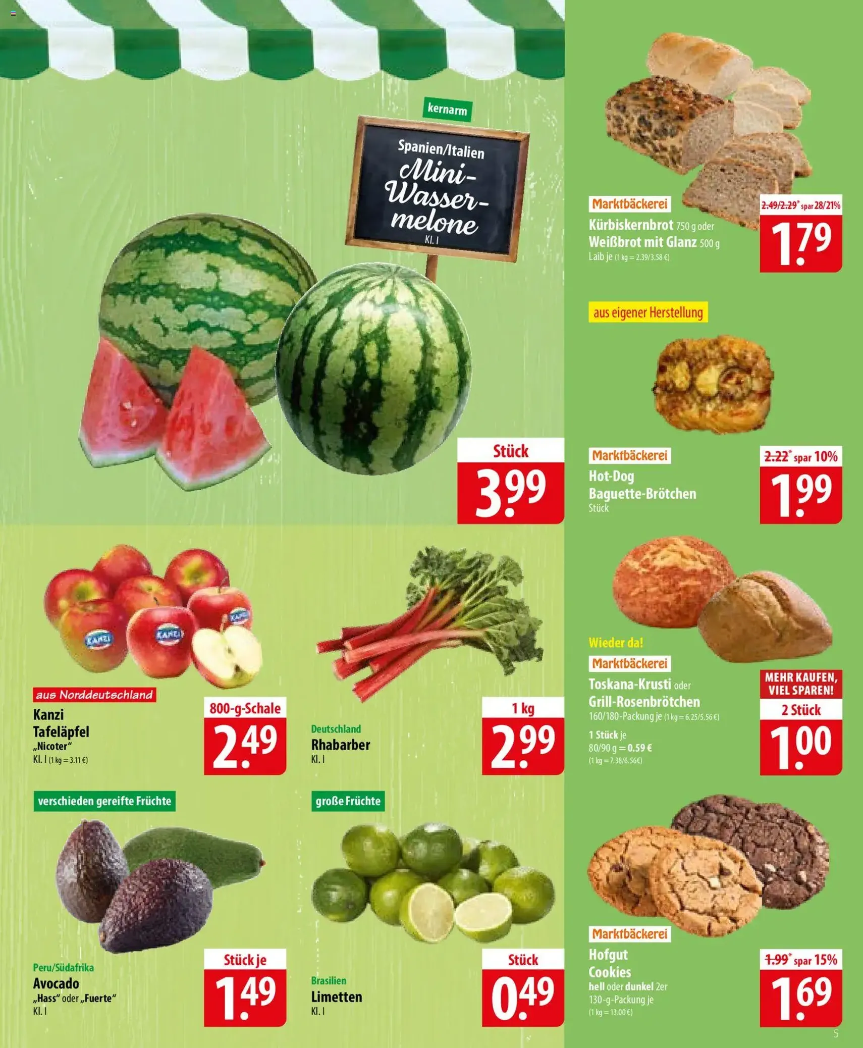 Famila Prospekt - Gültiger Prospekt ab 01.06.2026, Seite 5 von insgesamt 28