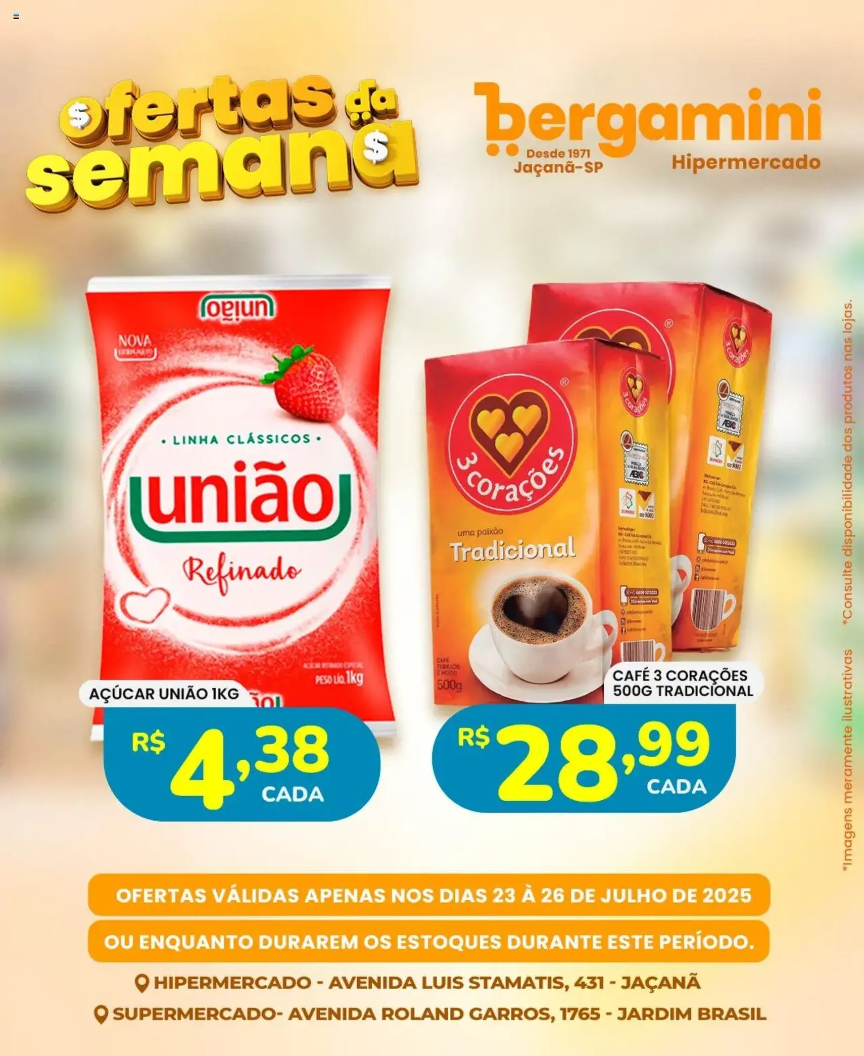 Supermercado Bergamini - Ofertas da semana - folheto válido a partir de 23/07/2025 página 1 de 24