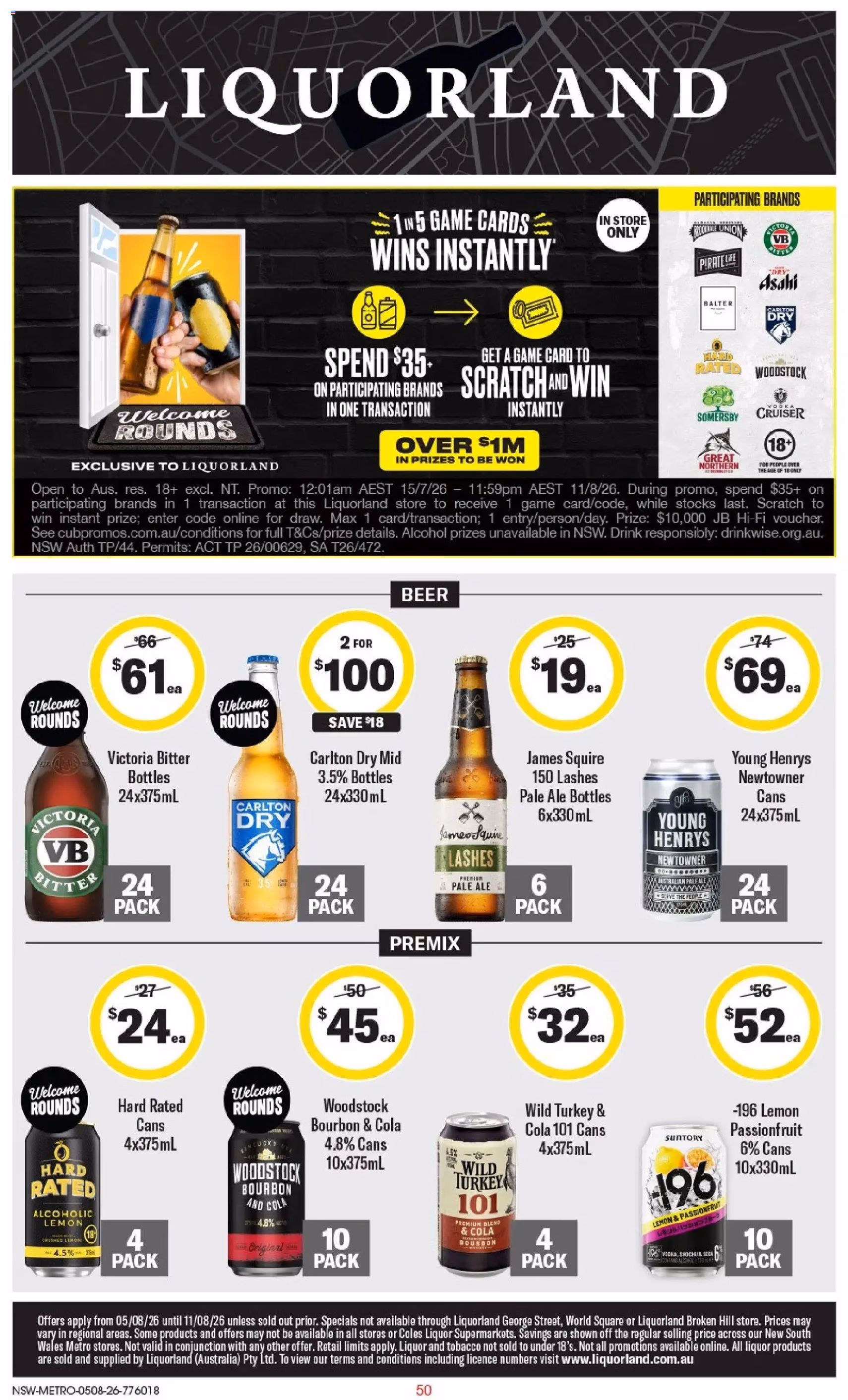 Coles catalogue - valid flyer from 04/08/2026, page 50 of 52