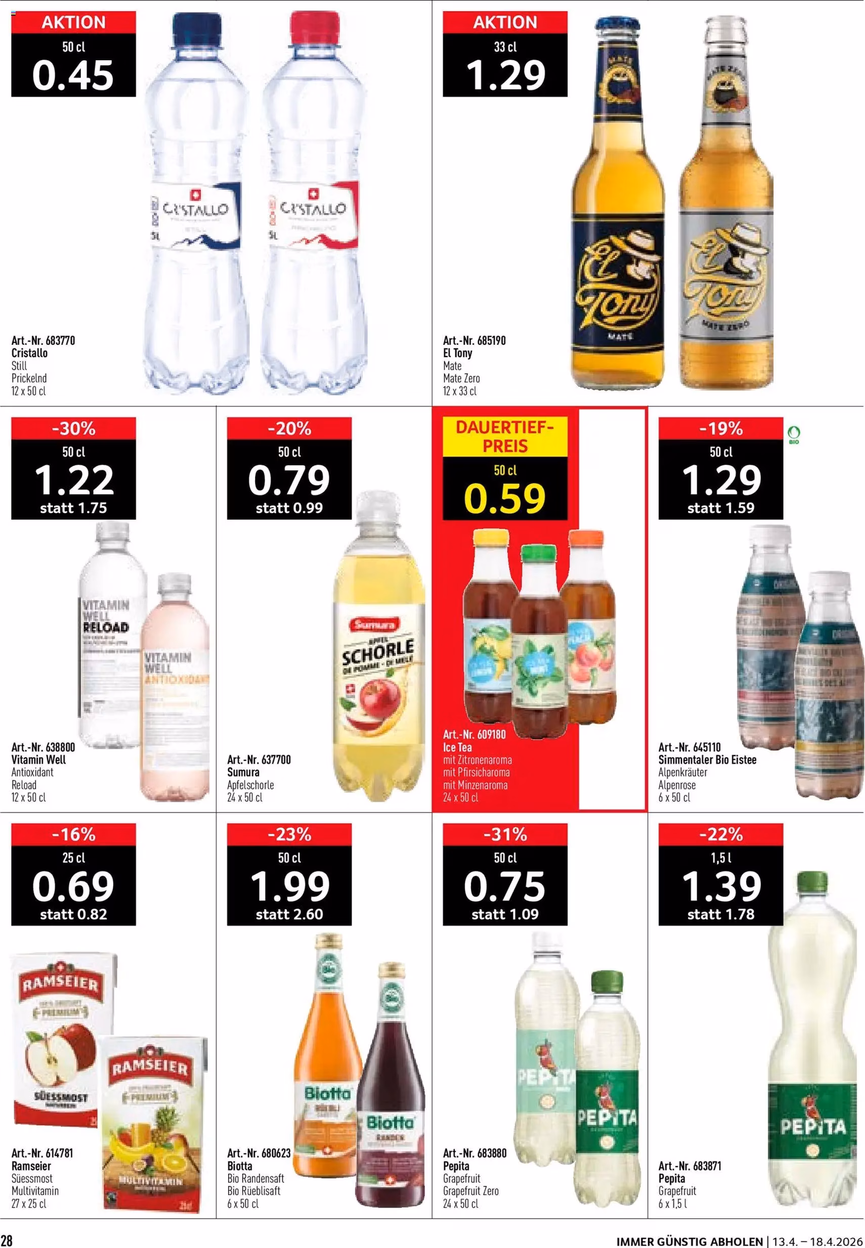 Prodega aktionen - Gültiger Prospekt ab 13.04.2026, Seite 28 von insgesamt 40