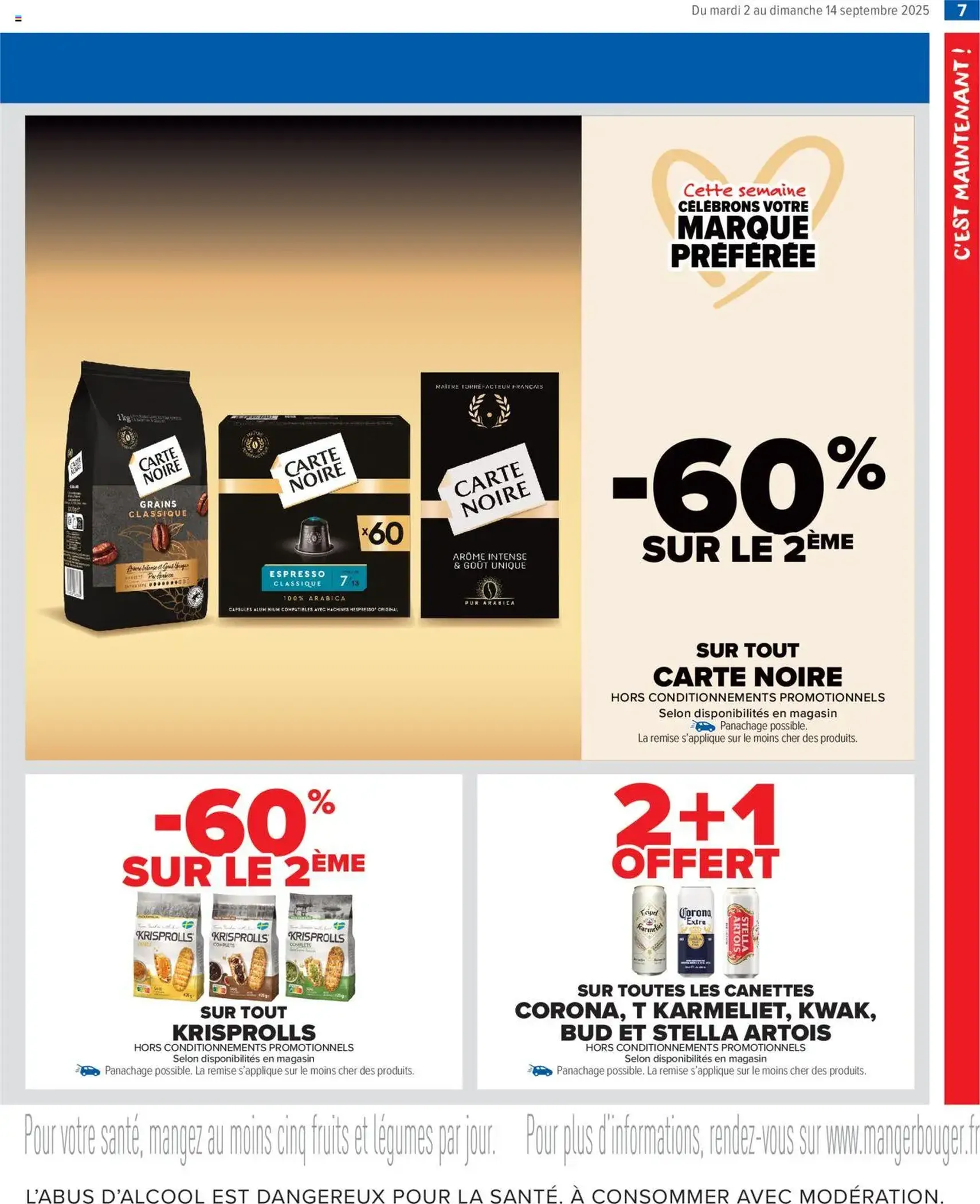 Carrefour Market catalogue semaine 36 - brochure valable à partir du 02/09/2025, page 9 sur 14 Carrefour Market catalogue semaine 36 - brochure valable à partir du 02/09/2025, page 9 sur 14