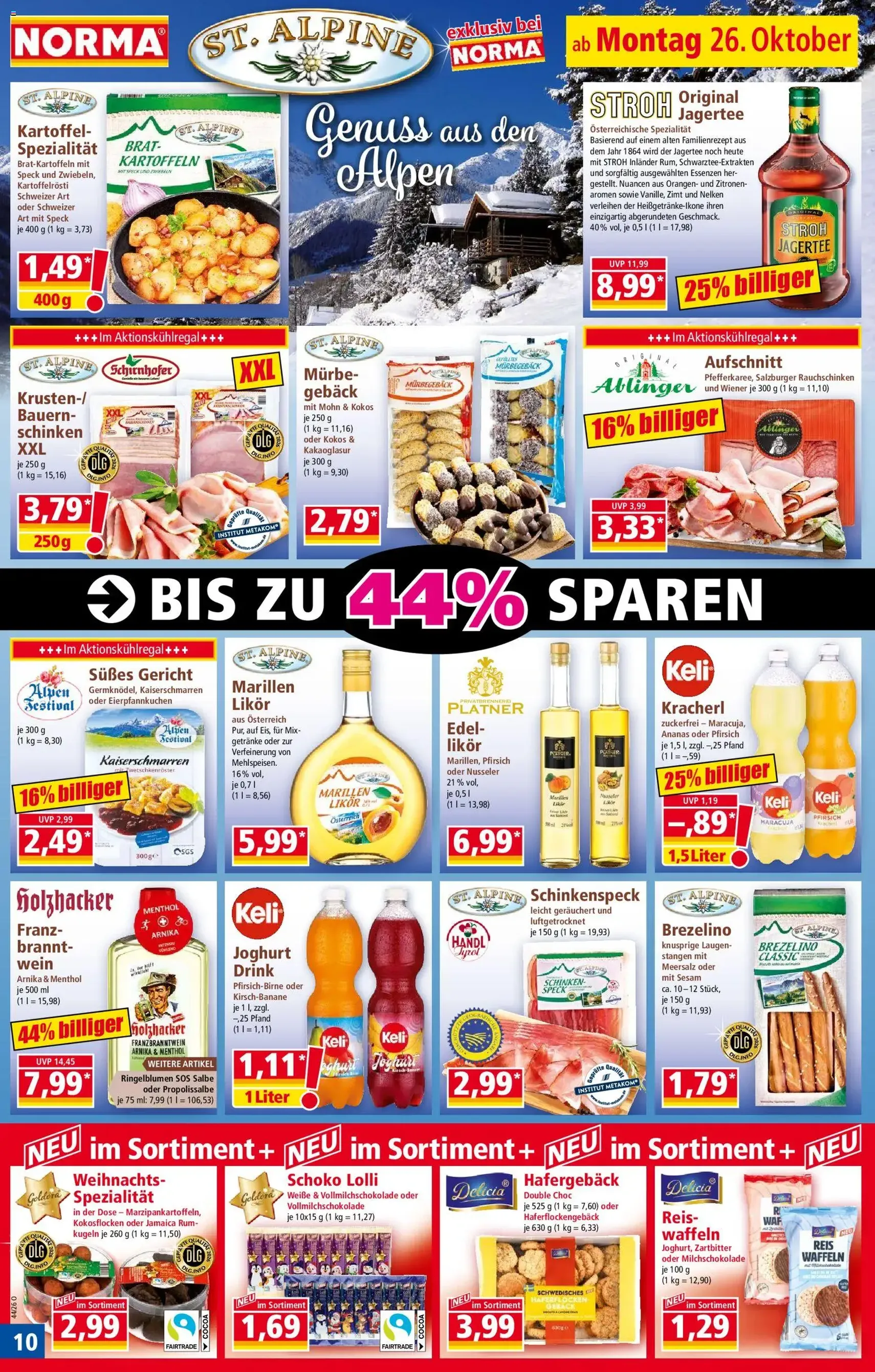 Norma Prospekt - Gültiger Prospekt ab 26.10.2026, Seite 10 von insgesamt 27