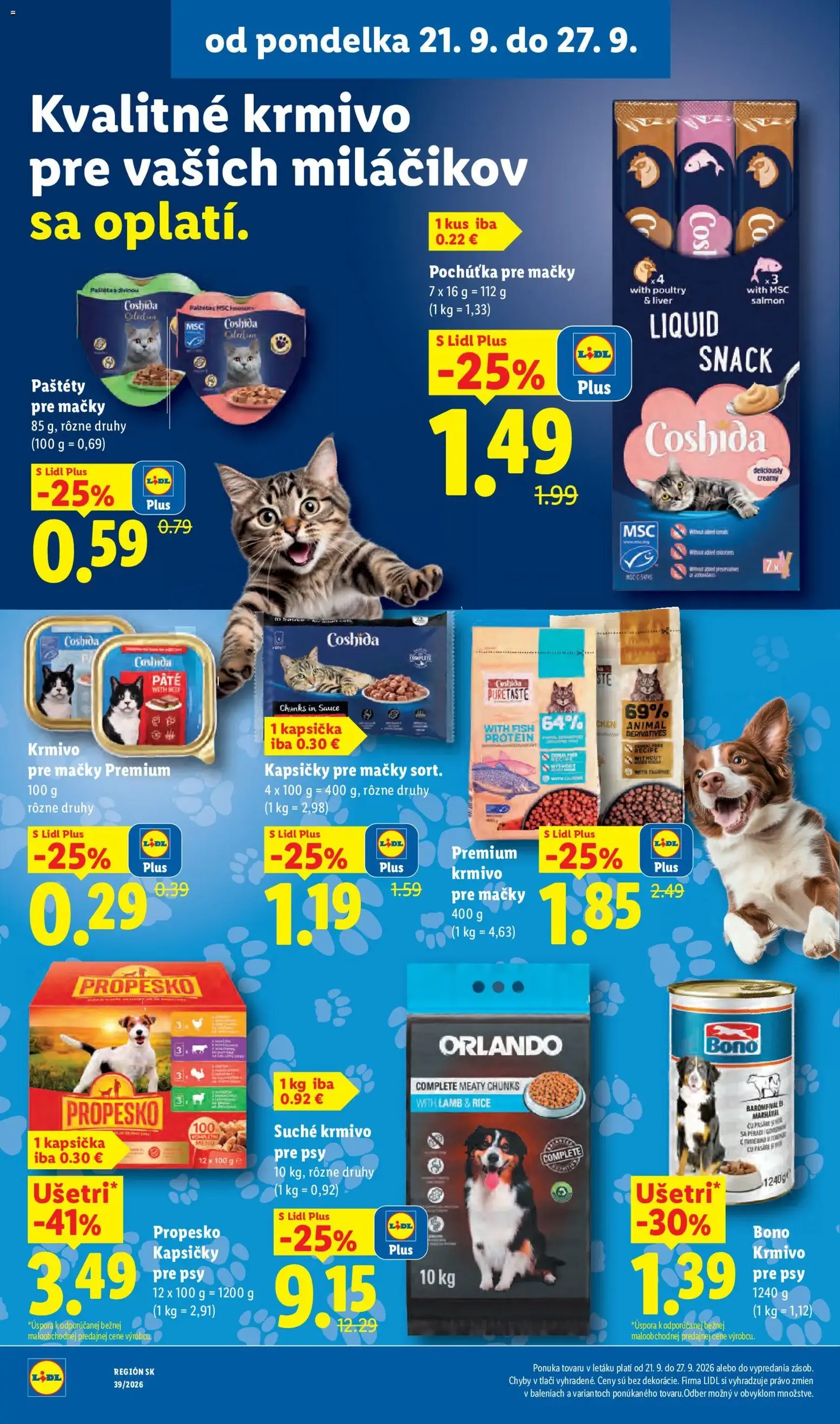 Lidl leták - platný leták od 21.09.2026 strana 46 z 102