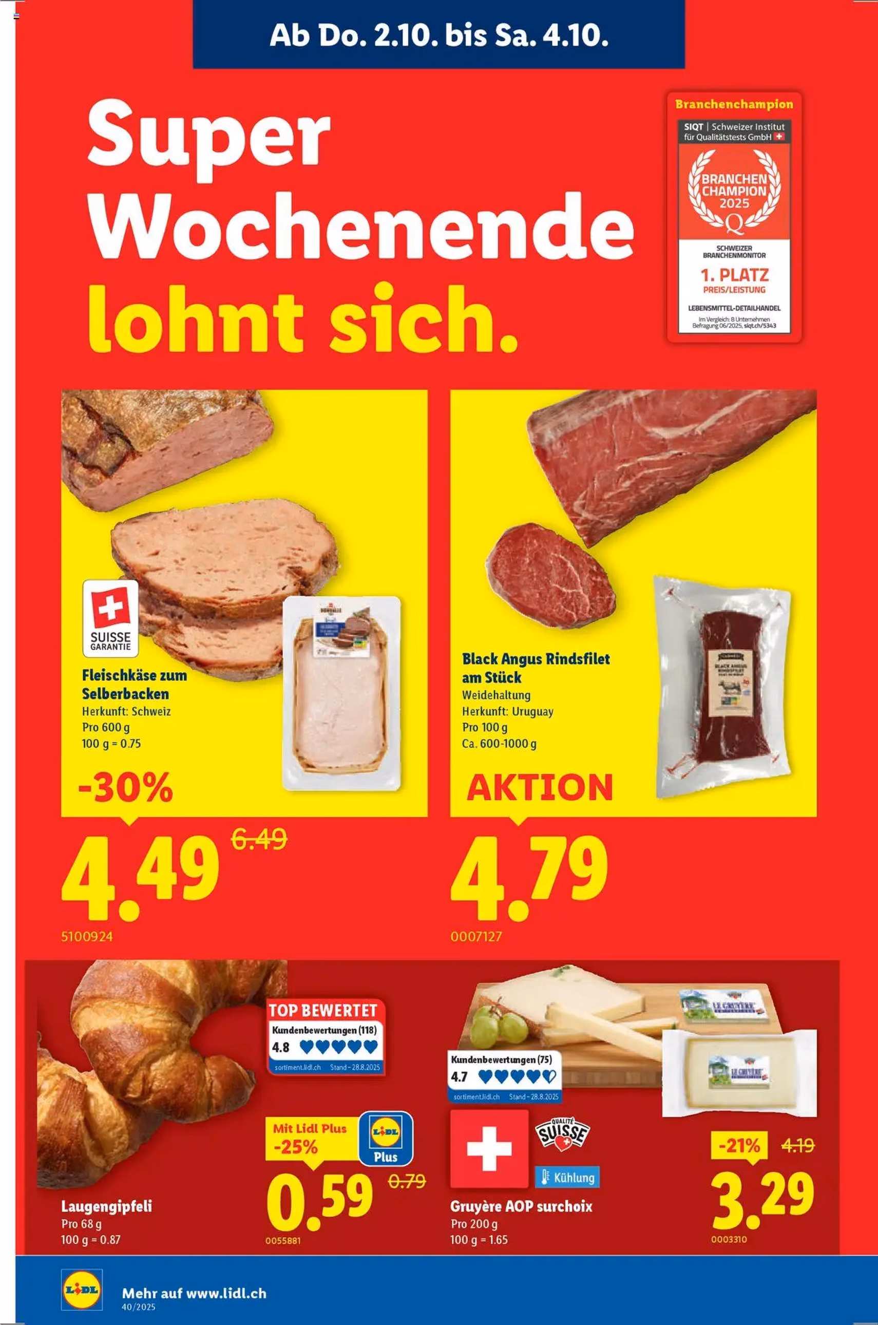 Lidl Aktionen - Gültiger Prospekt ab 02.10.2025, Seite 2 von insgesamt 36