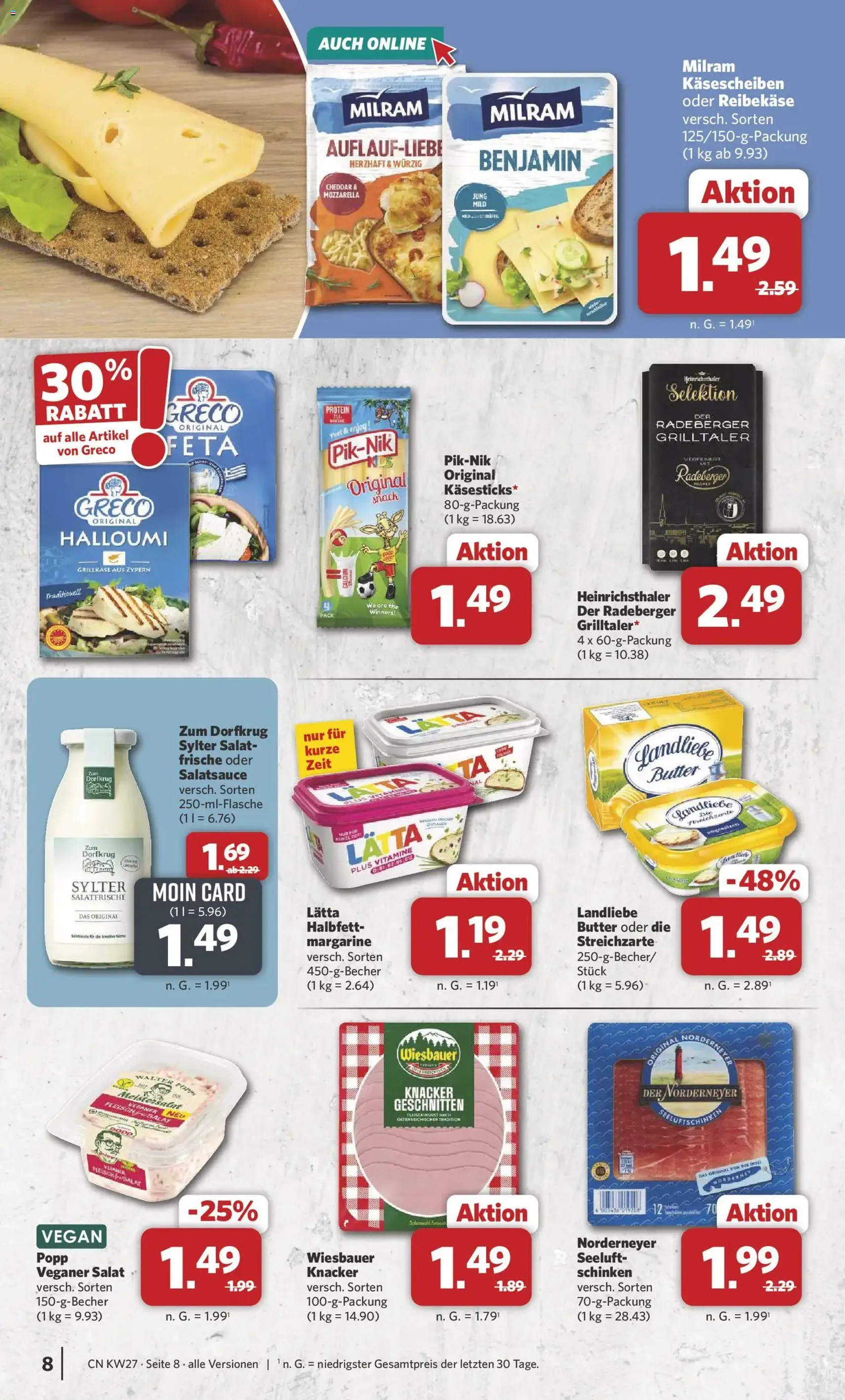 Combi Prospekt - Gültiger Prospekt ab 29.06.2026, Seite 8 von insgesamt 35