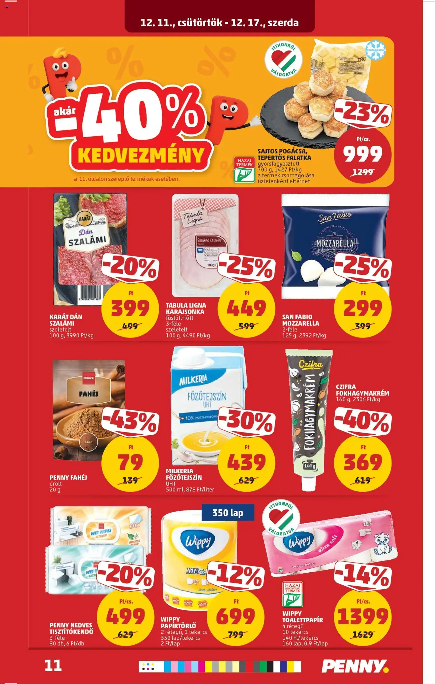PENNY Akciós újság - 2025.12.11. érvényes szórólap 13 oldal 46 oldalból