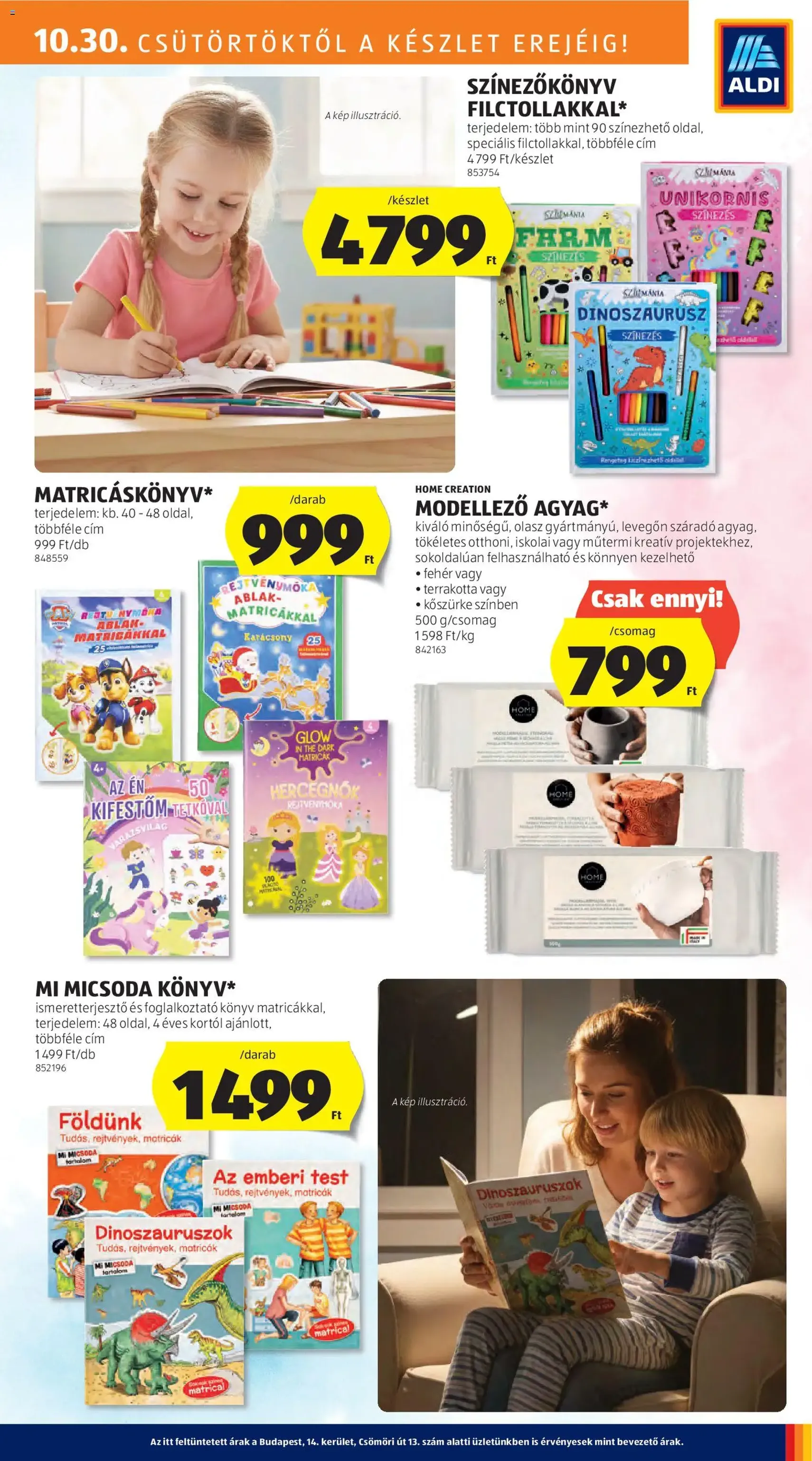 Aldi Akciós újság - 2025.10.30. érvényes szórólap 25 oldal 55 oldalból Aldi Akciós újság - 2025.10.30. érvényes szórólap 25 oldal 55 oldalból