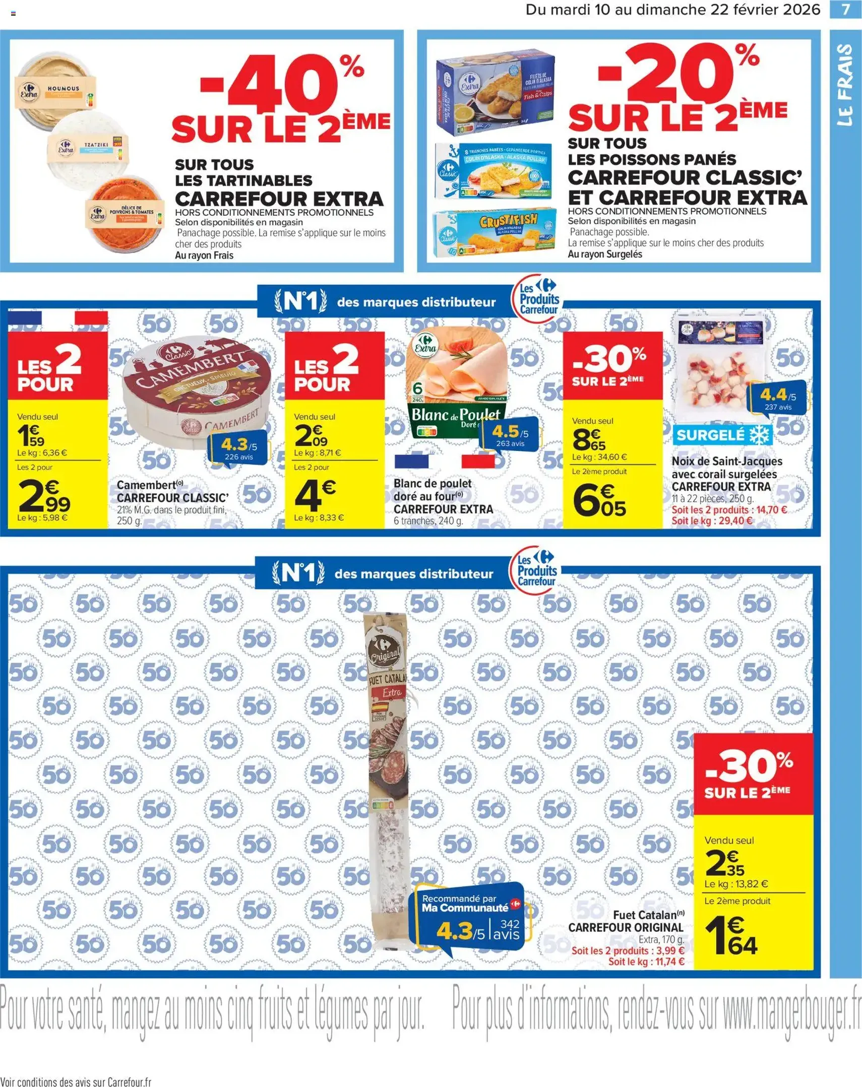Carrefour Market catalogue semaine 7 - brochure valable à partir du 10/02/2026, page 9 sur 16