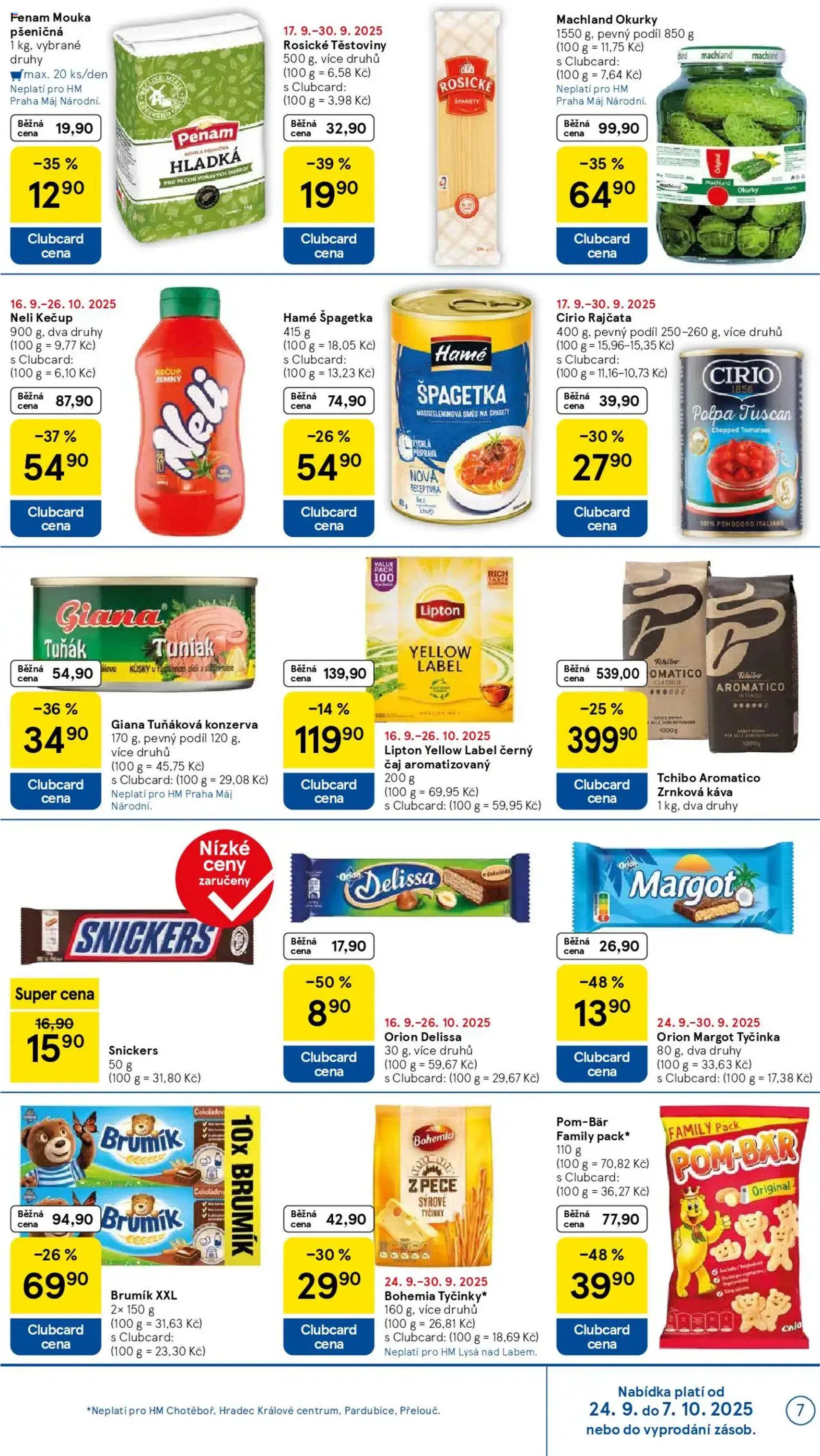 Tesco leták - Hypermarket - platný leták od 24.09.2025 strana 7 z 28