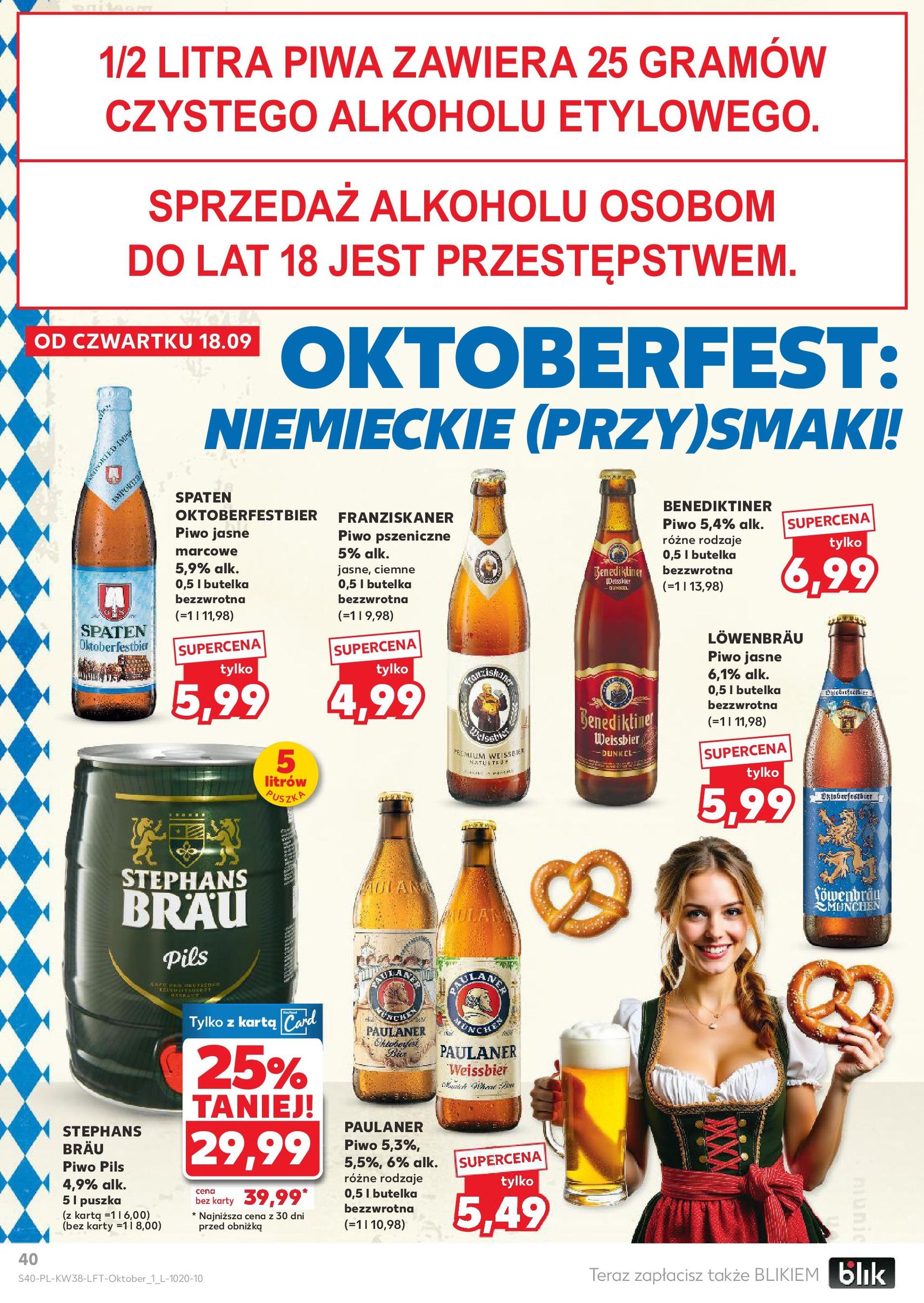 Kaufland gazetka - ważny gazetka od 18.09.2025 strona 40 z 51
