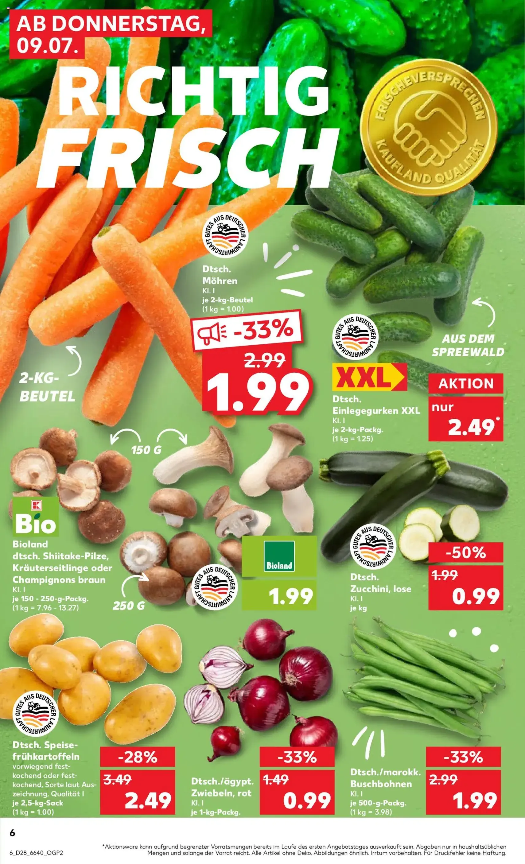 Kaufland DE -DE Folder - geldige folder vanaf 09-07-2026 pagina 6 van 52