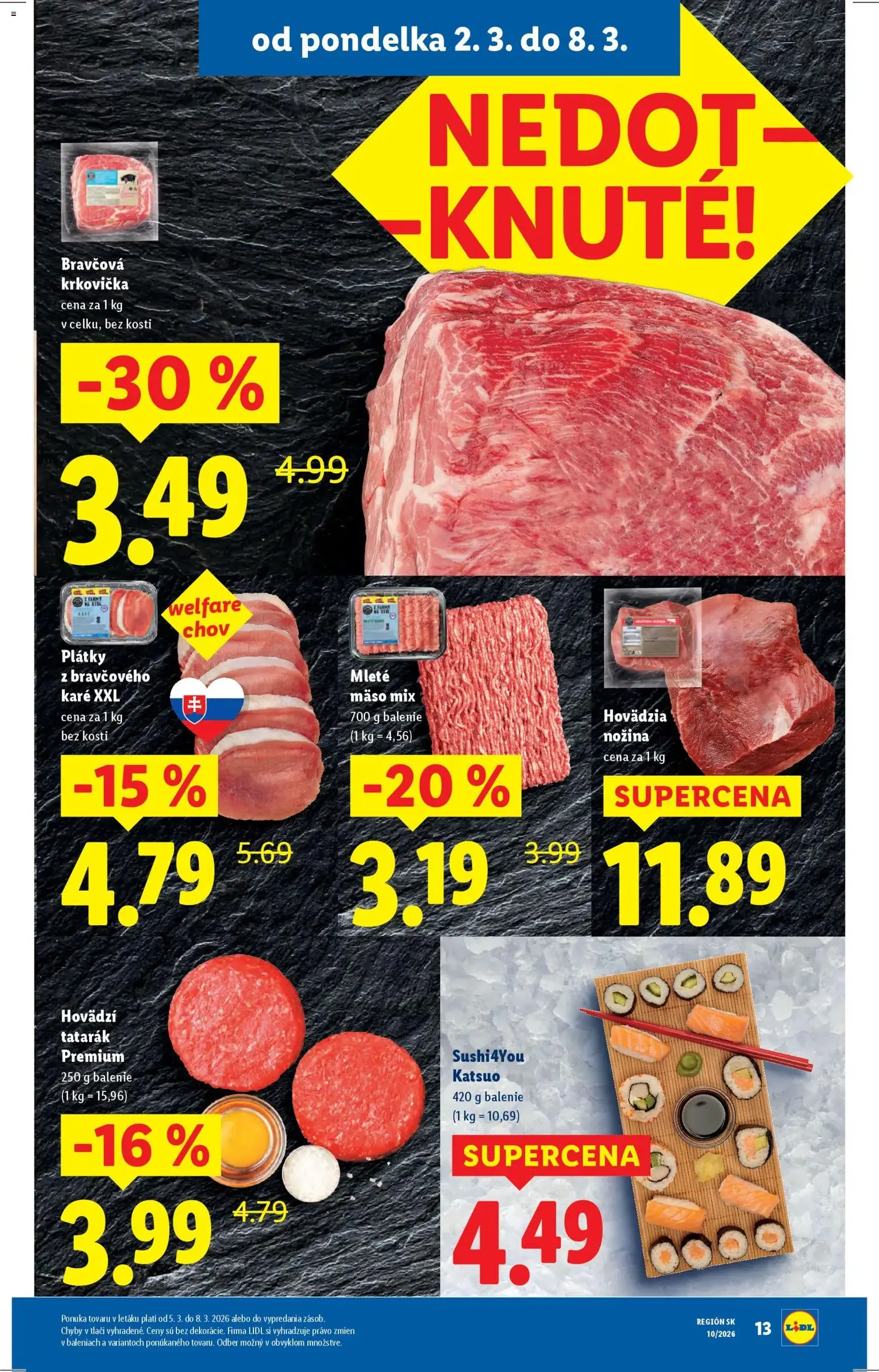 Lidl leták - platný leták od 02.03.2026 strana 13 z 107