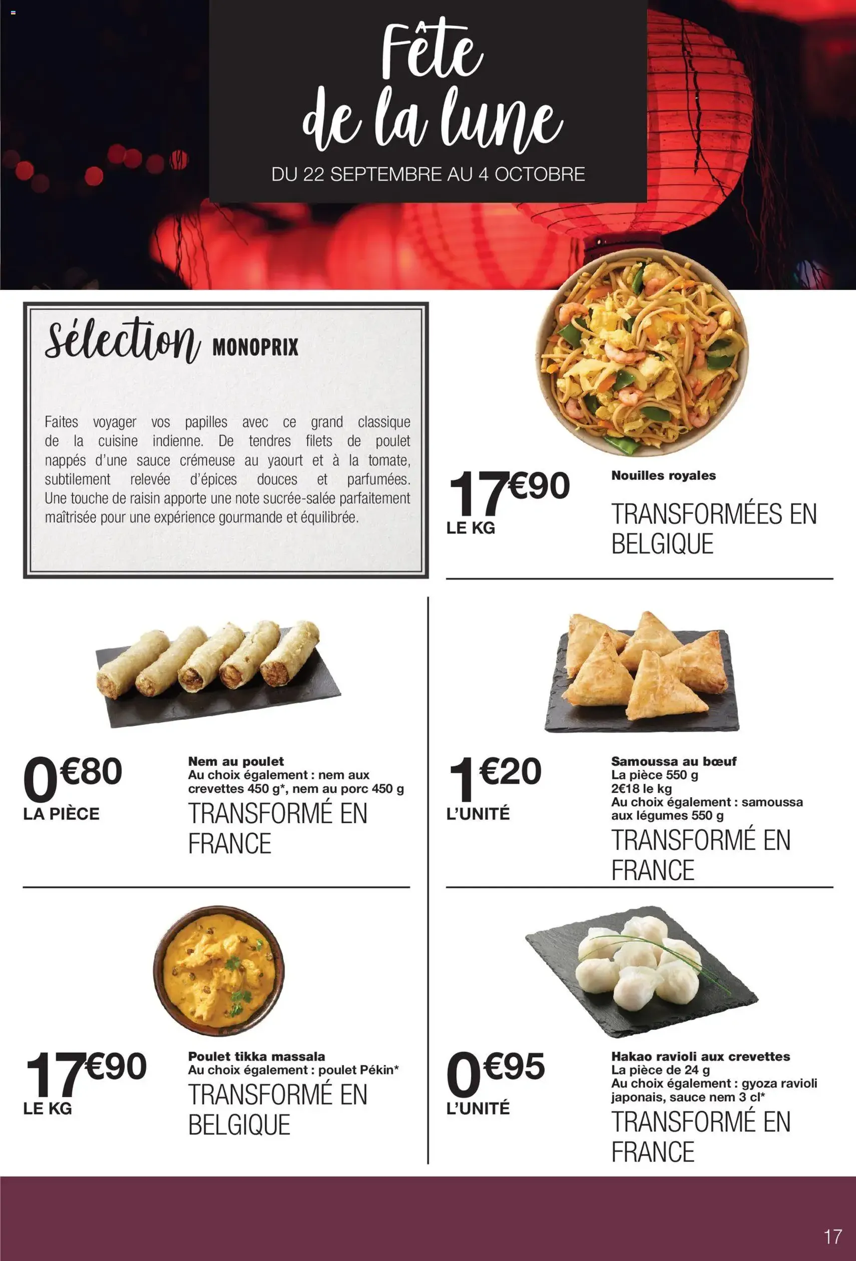 Monoprix catalogue - brochure valable à partir du 22/09/2026, page 17 sur 64