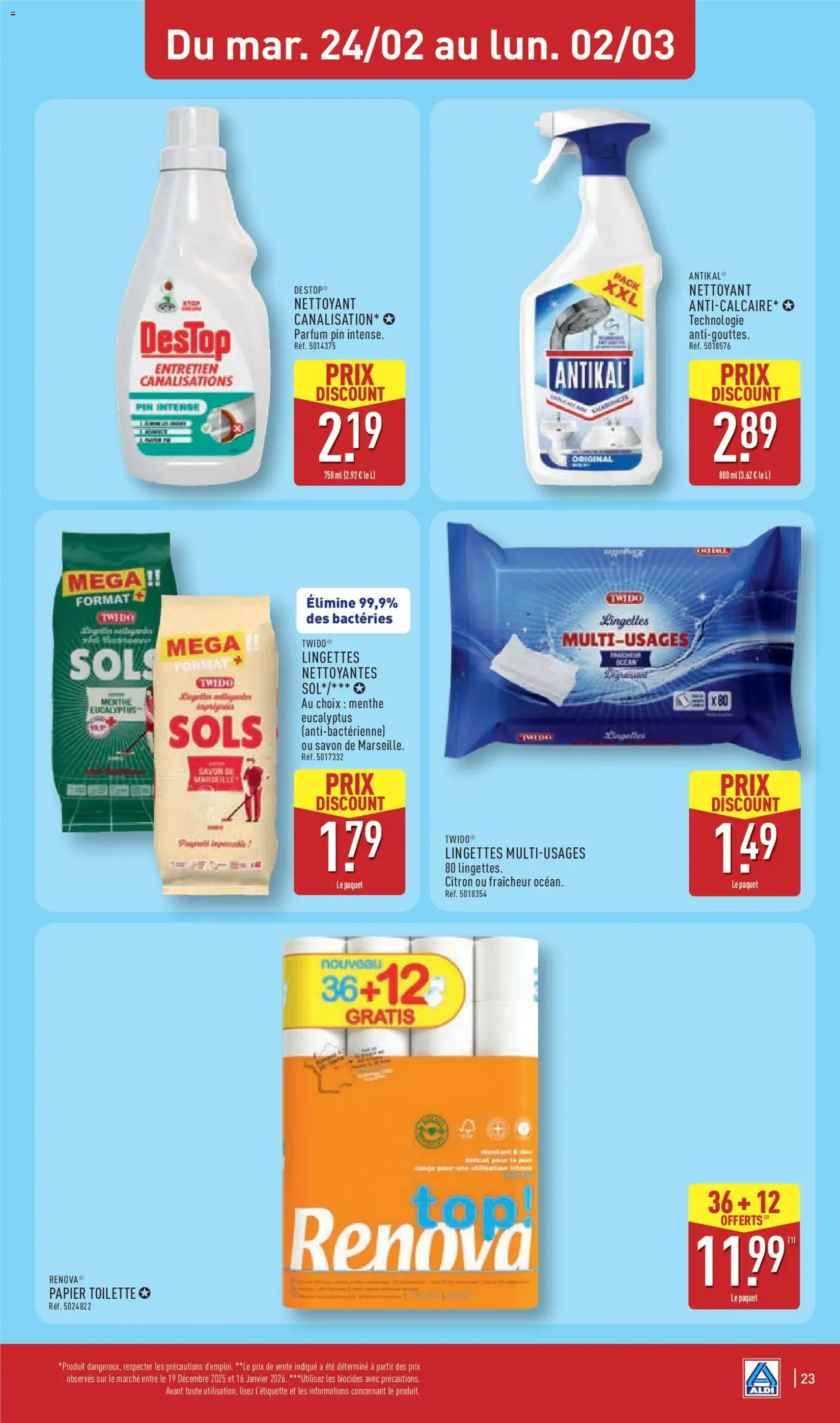 Aldi - Catalogue de la semaine 9 - brochure valable à partir du 24/02/2026, page 25 sur 39