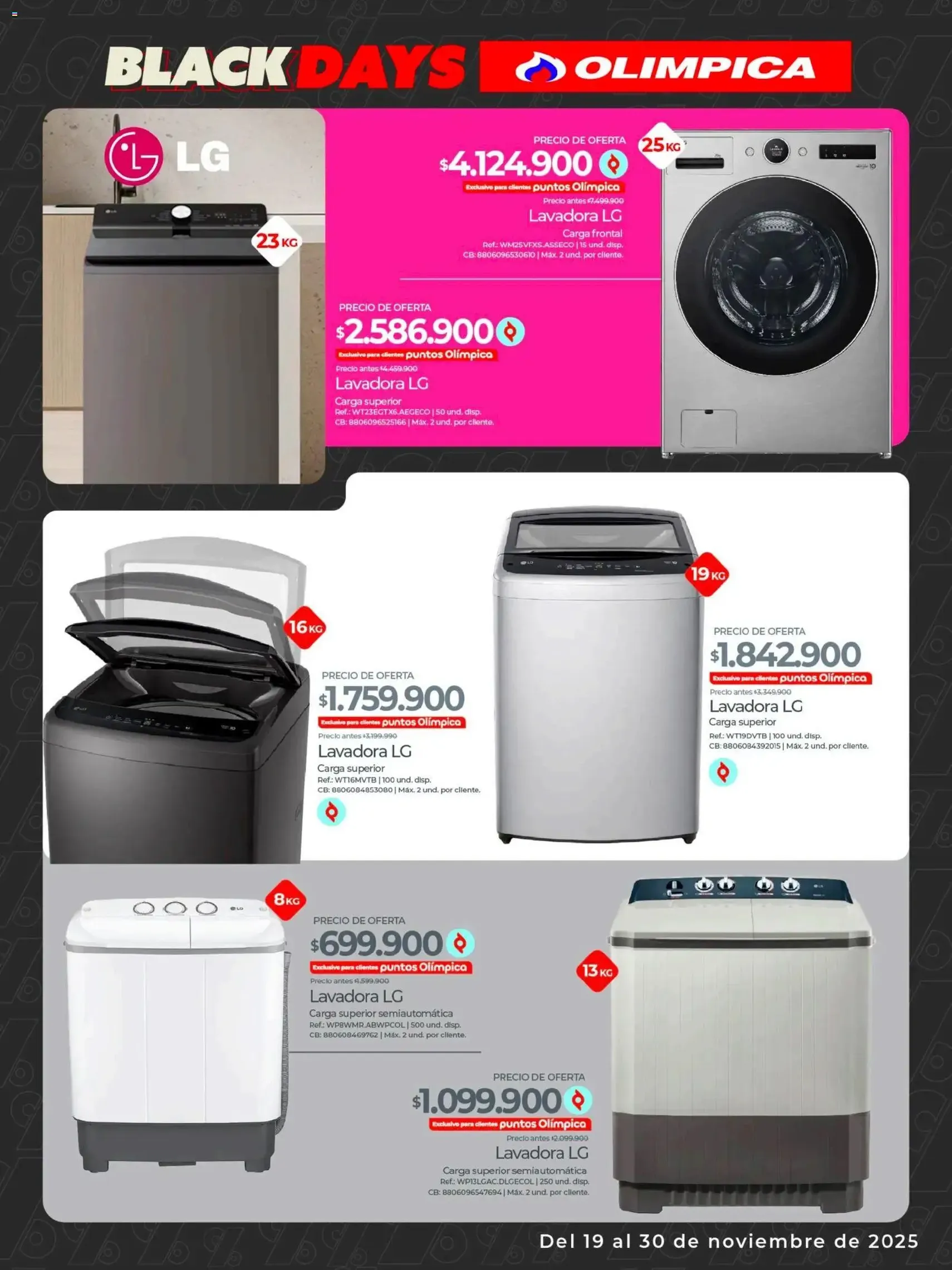 Olímpica - Black Friday - folleto válido desde 19/11/2025 página 17 de 31