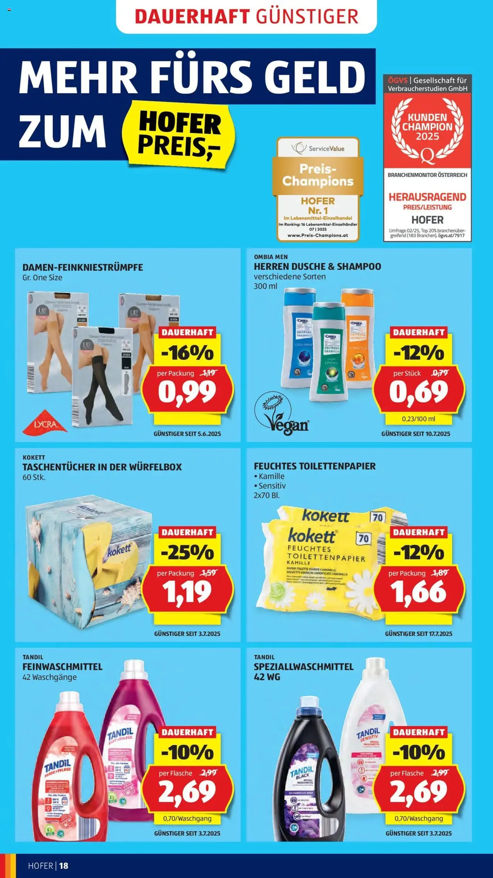 Hofer Flugblatt - Gültiger Prospekt ab 29.08.2025, Seite 20 von insgesamt 37