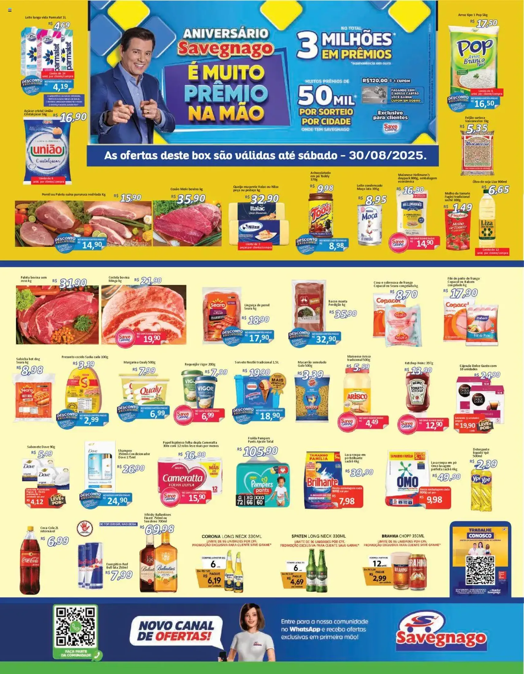 Savegnago - Ofertas da semana - folheto válido a partir de 28/08/2025 página 1 de 4
