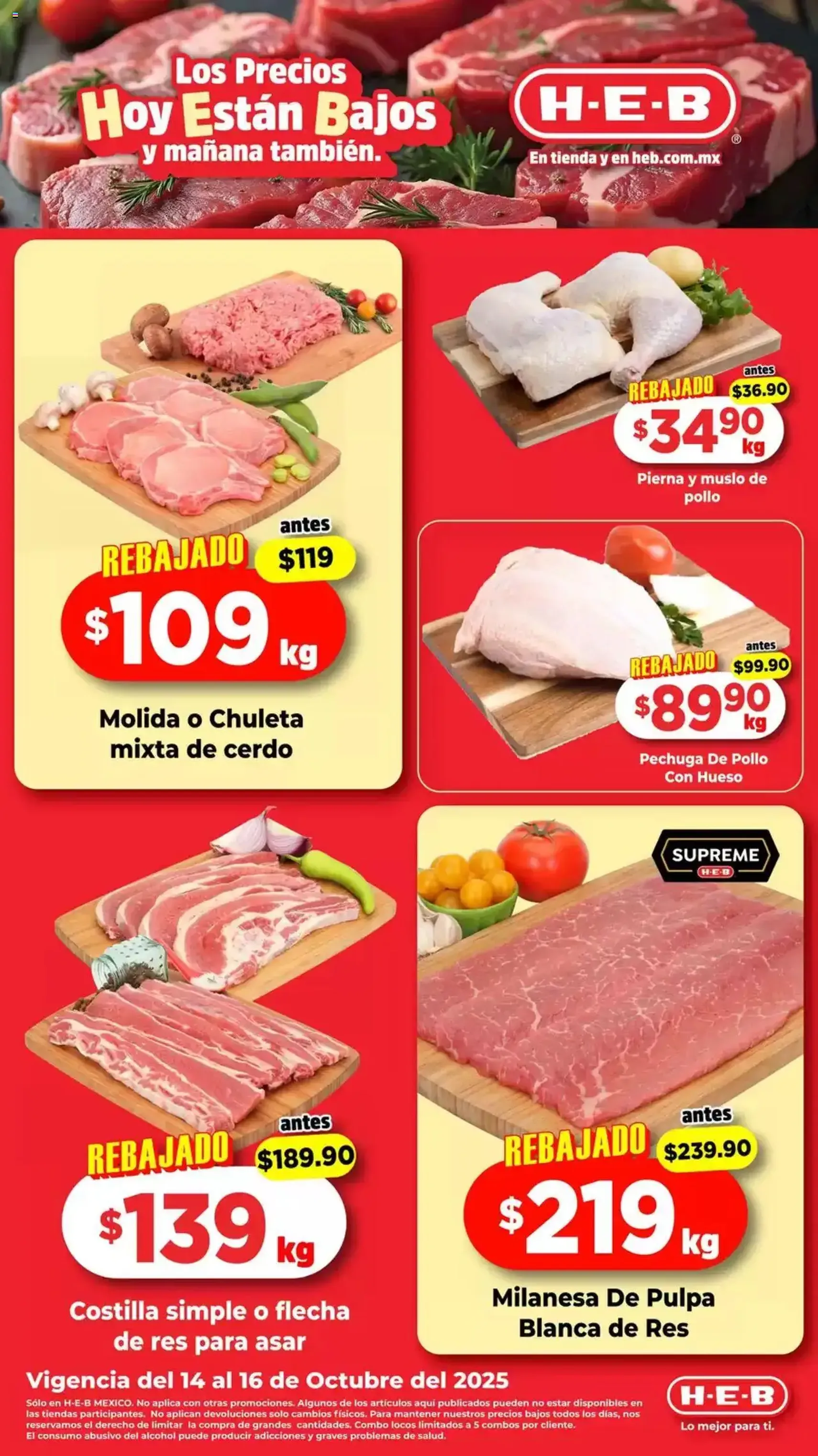 H-E-B - Folleto - folleto válido desde 14/10/2025 página 1 de 15 H-E-B - Folleto - folleto válido desde 14/10/2025 página 1 de 15
