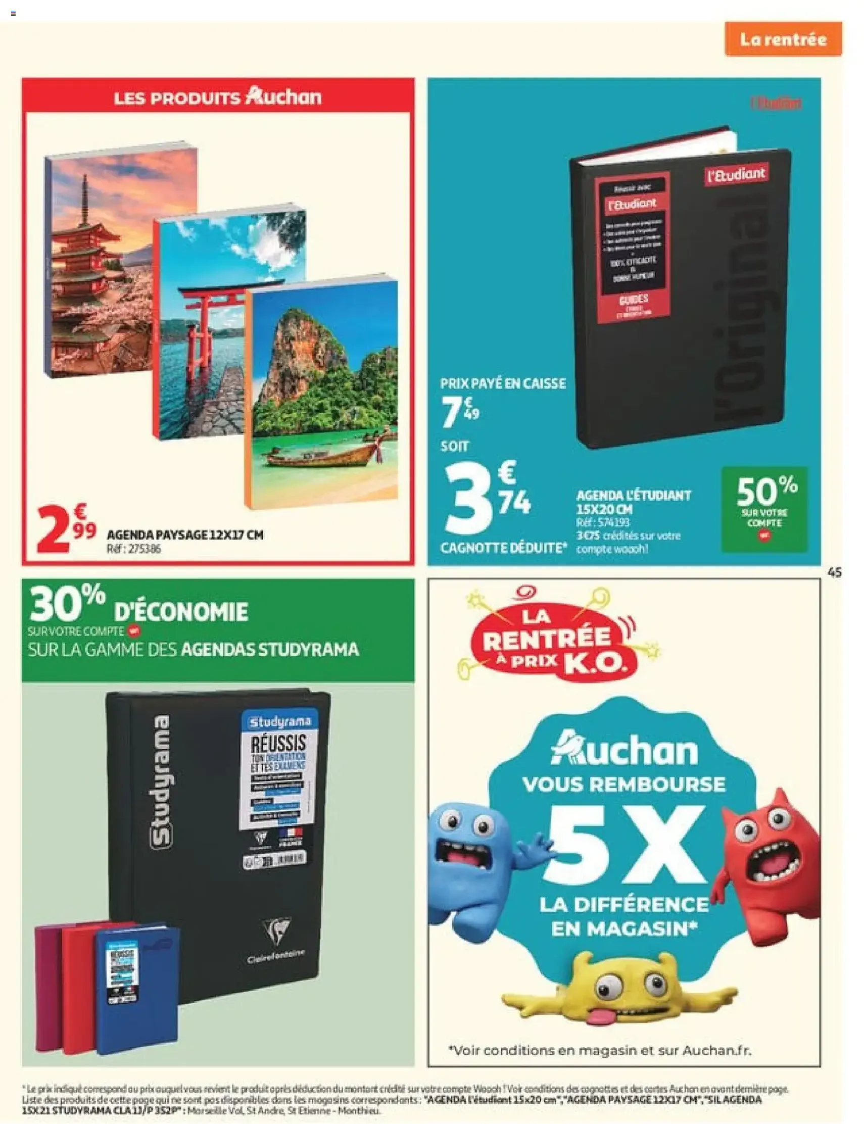 Auchan prospectus - brochure valable à partir du 07/07/2026, page 45 sur 54