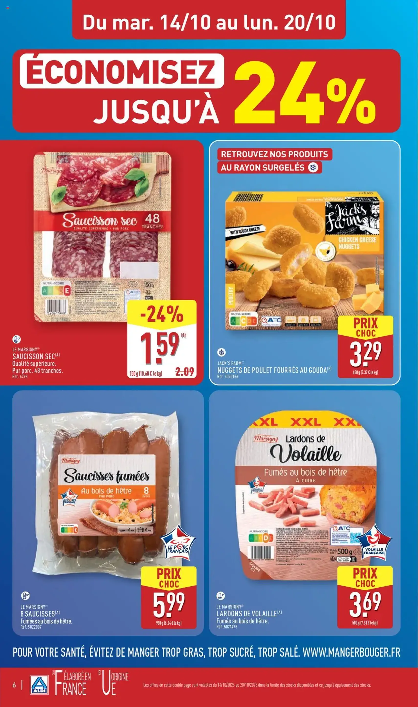 Aldi catalogue semaine 42 - brochure valable à partir du 14/10/2025, page 8 sur 46