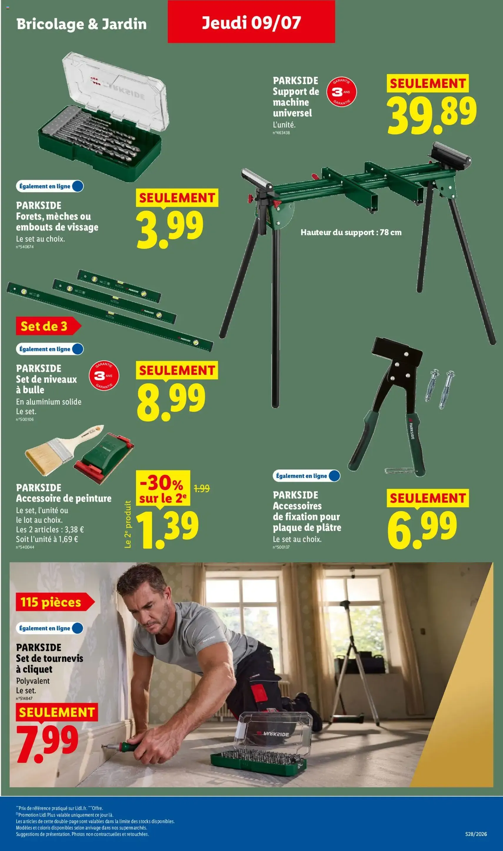 LIDL catalogue - brochure valable à partir du 09/07/2026, page 39 sur 68
