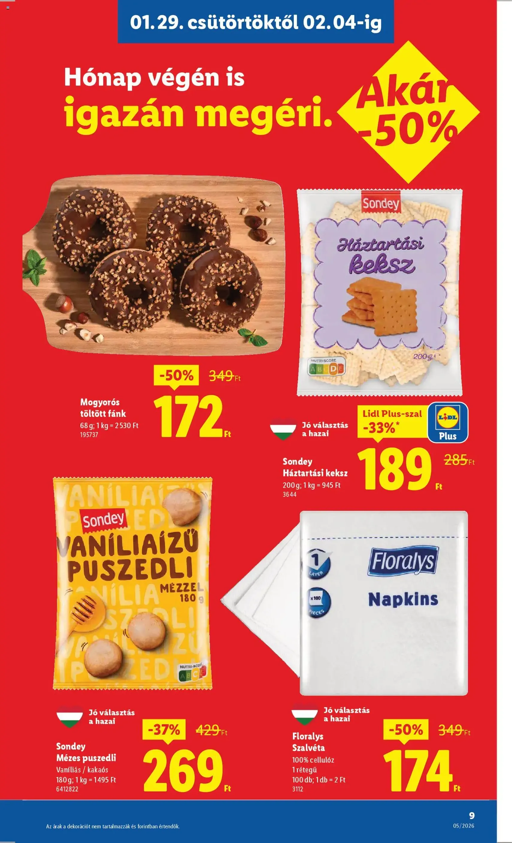 Lidl Akciós újság - 2026.01.29. érvényes szórólap 9 oldal 54 oldalból