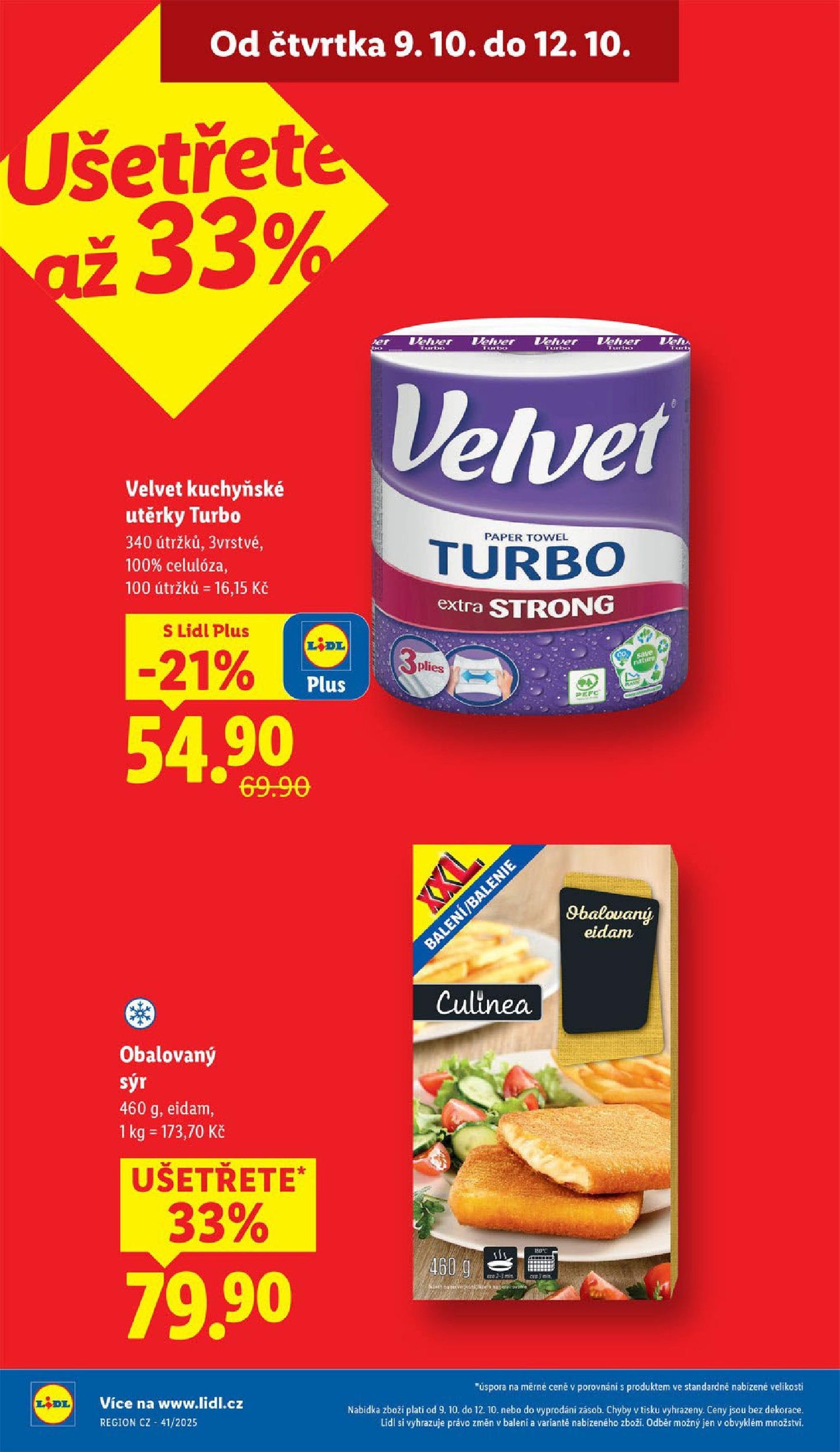 Lidl leták - platný leták od 09.10.2025 strana 4 z 45 Lidl leták - platný leták od 09.10.2025 strana 4 z 45