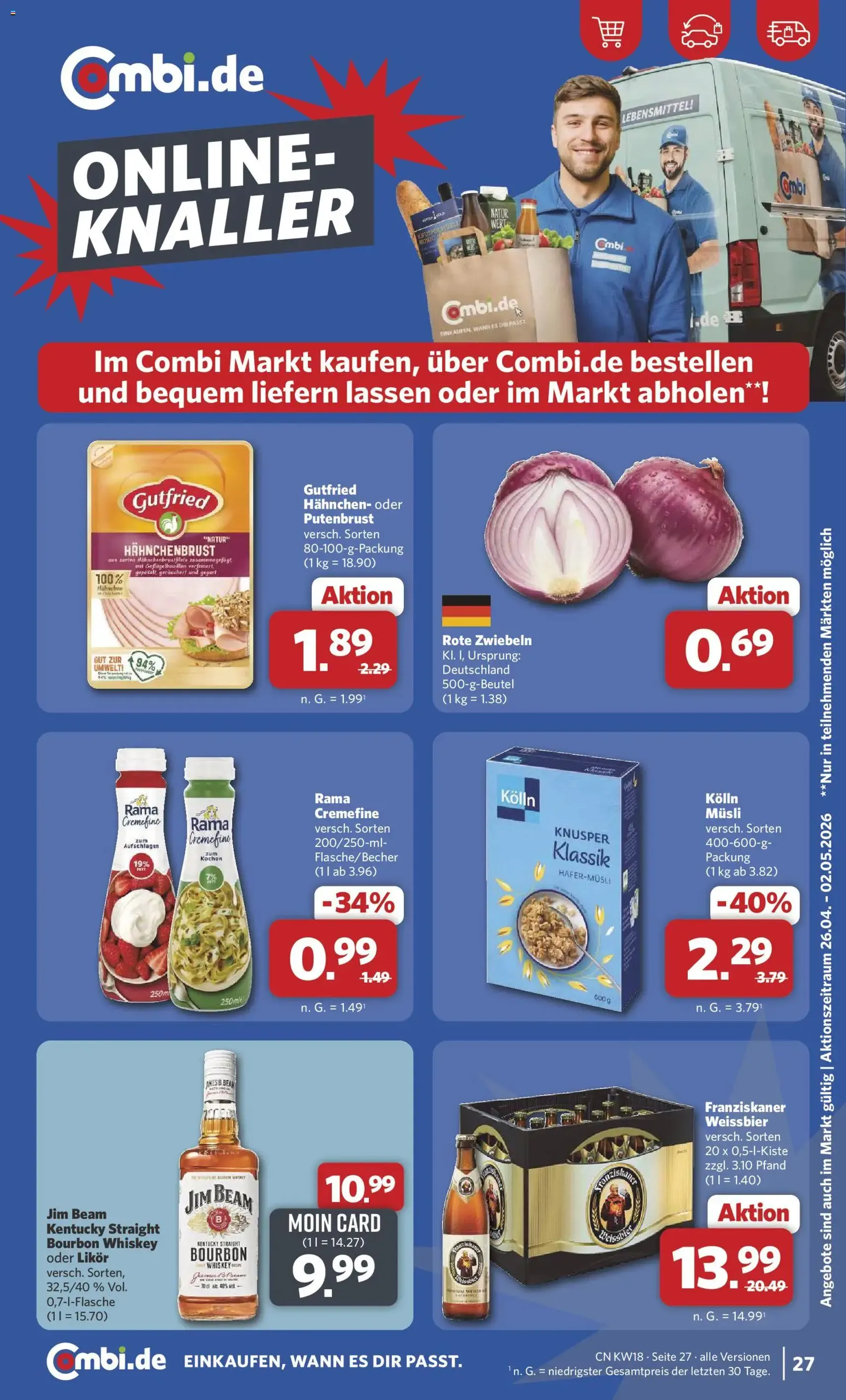 Combi Prospekt - Gültiger Prospekt ab 27.04.2026, Seite 28 von insgesamt 37