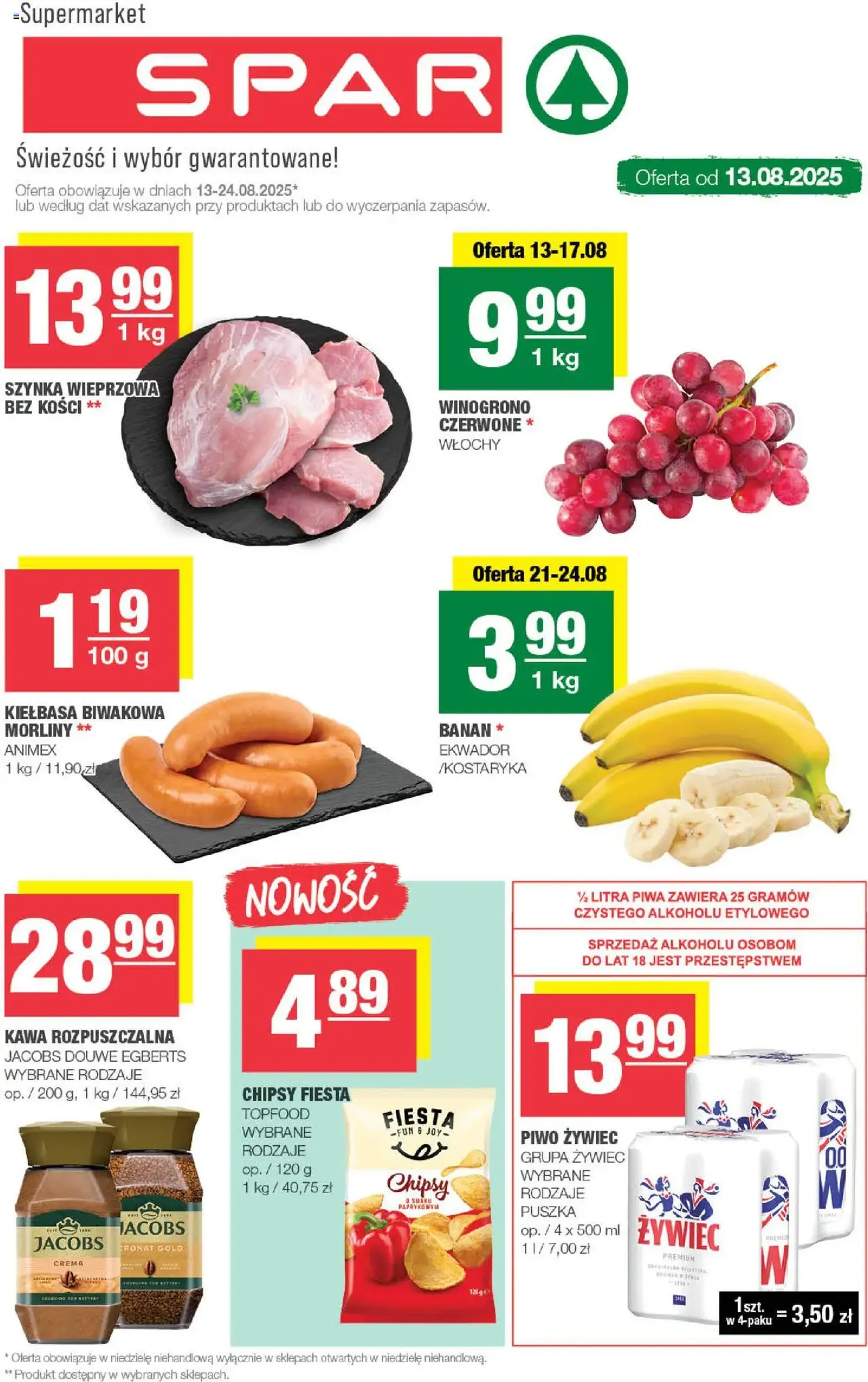 Spar Gazetka - ważny gazetka od 13.08.2025 strona 1 z 8