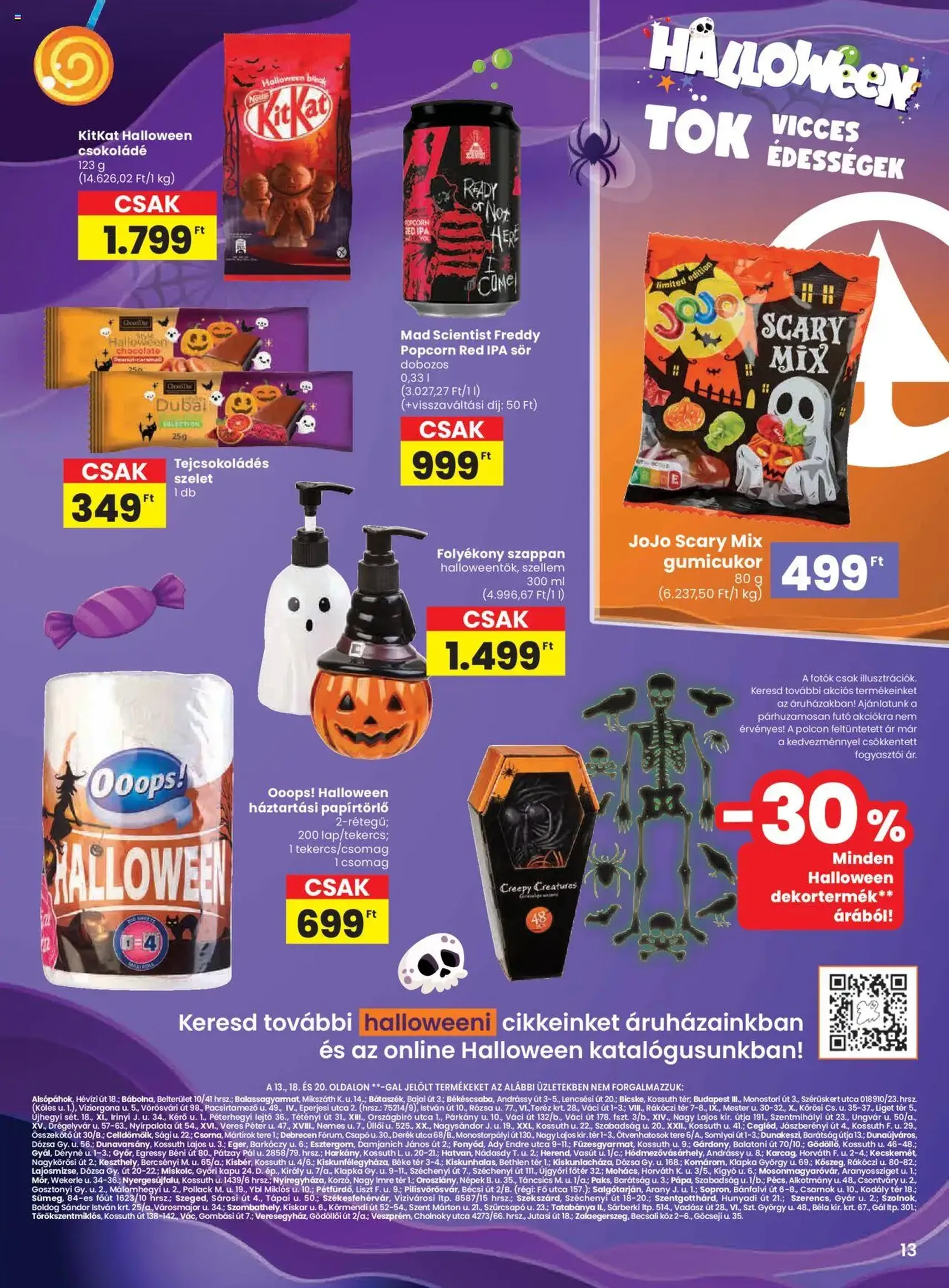 Spar Akciós újság - 2025.10.16. érvényes szórólap 13 oldal 20 oldalból Spar Akciós újság - 2025.10.16. érvényes szórólap 13 oldal 20 oldalból