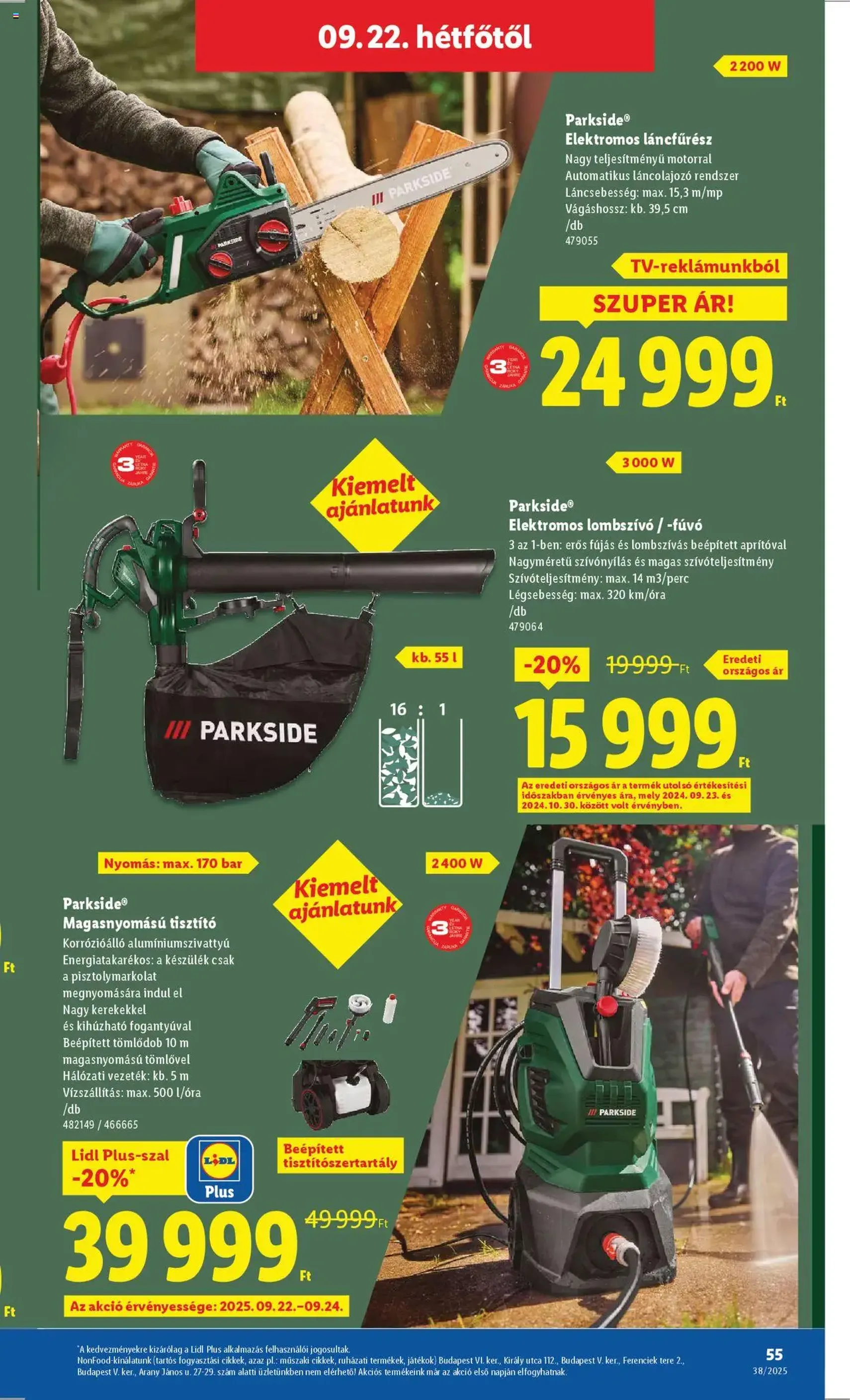 Lidl Akciós újság - 2025.09.18. érvényes szórólap 55 oldal 74 oldalból