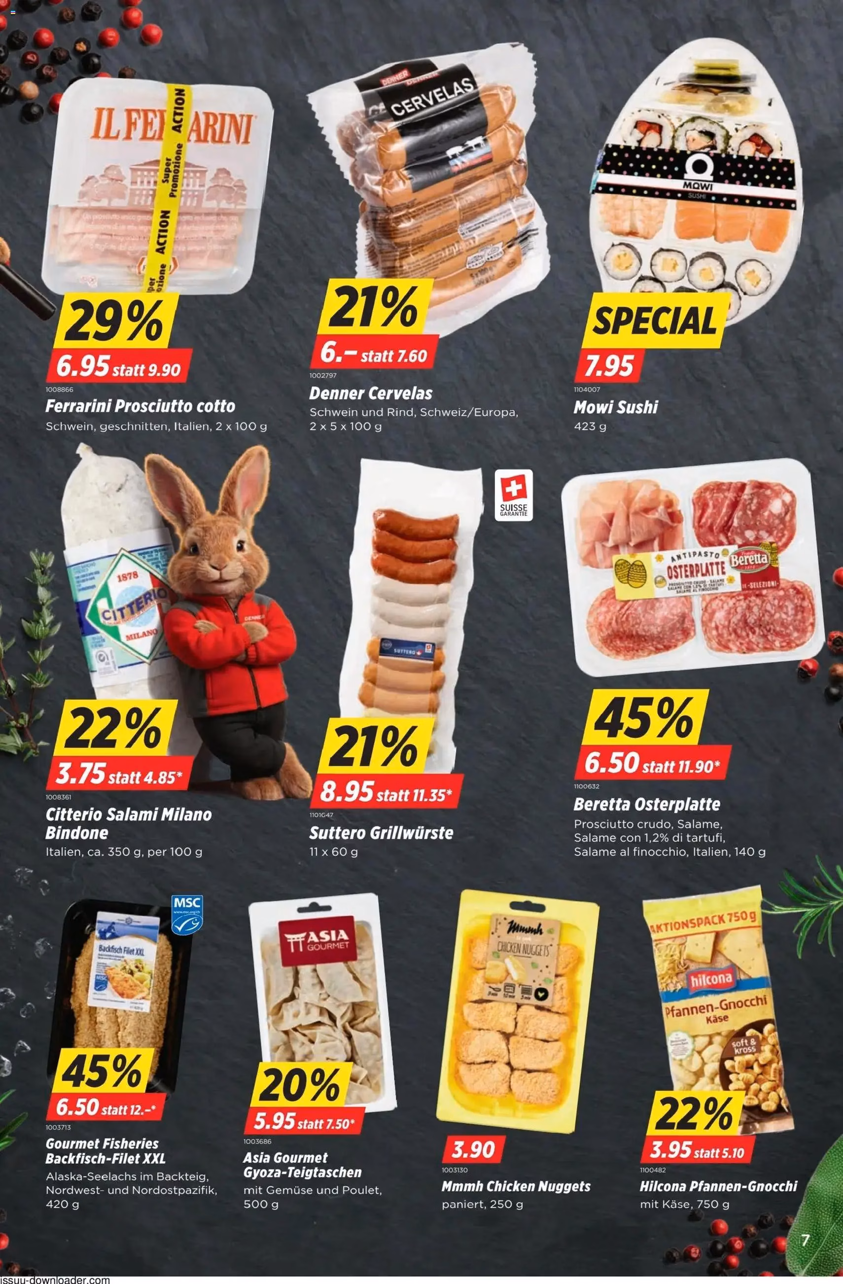 Denner aktionen - Gültiger Prospekt ab 01.04.2026, Seite 7 von insgesamt 24