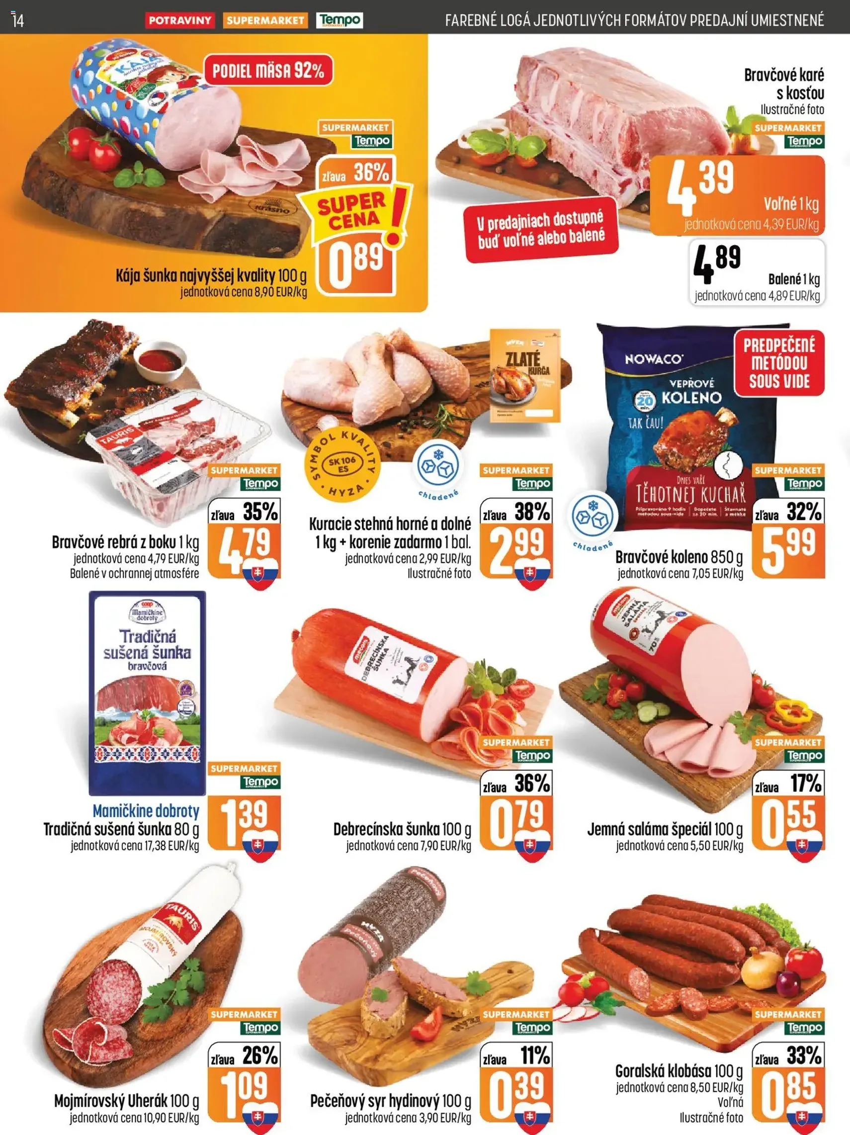 COOP Jednota leták - platný leták od 08.10.2026 strana 14 z 28