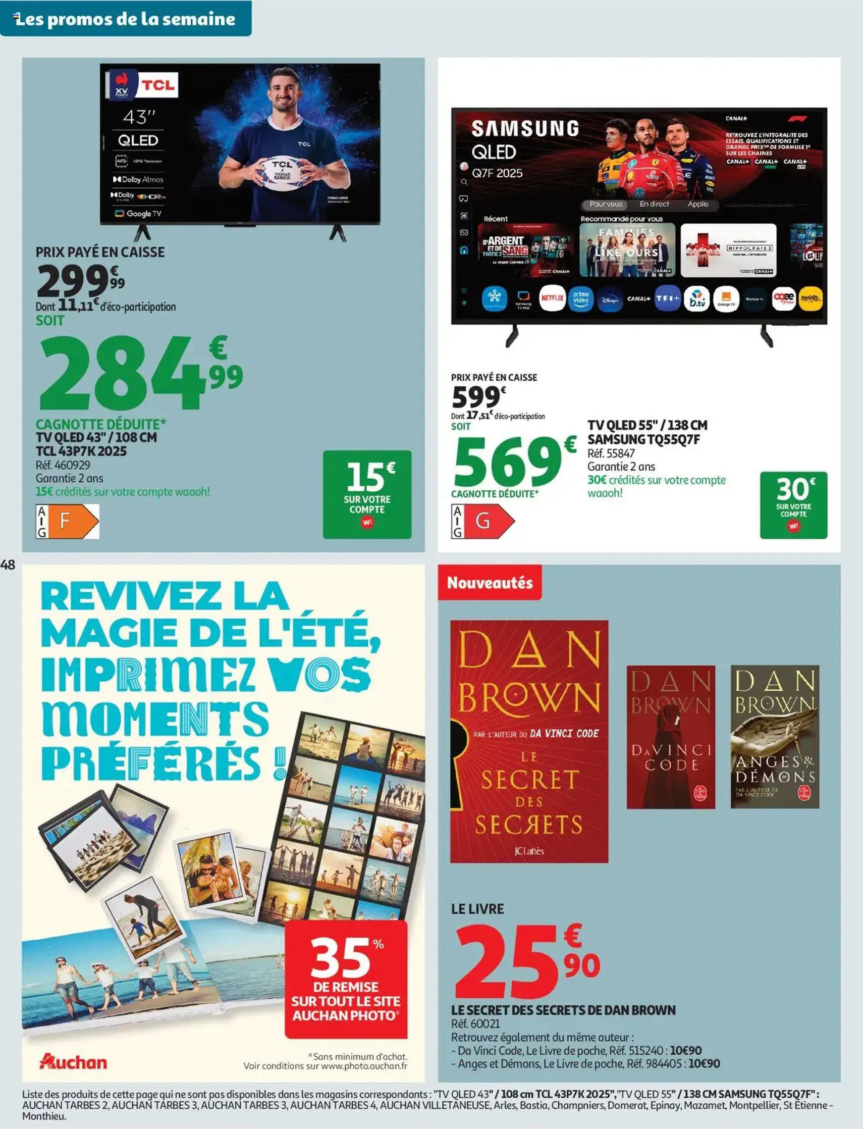 Auchan prospectus - brochure valable à partir du 09/09/2025, page 48 sur 60 Auchan prospectus - brochure valable à partir du 09/09/2025, page 48 sur 60