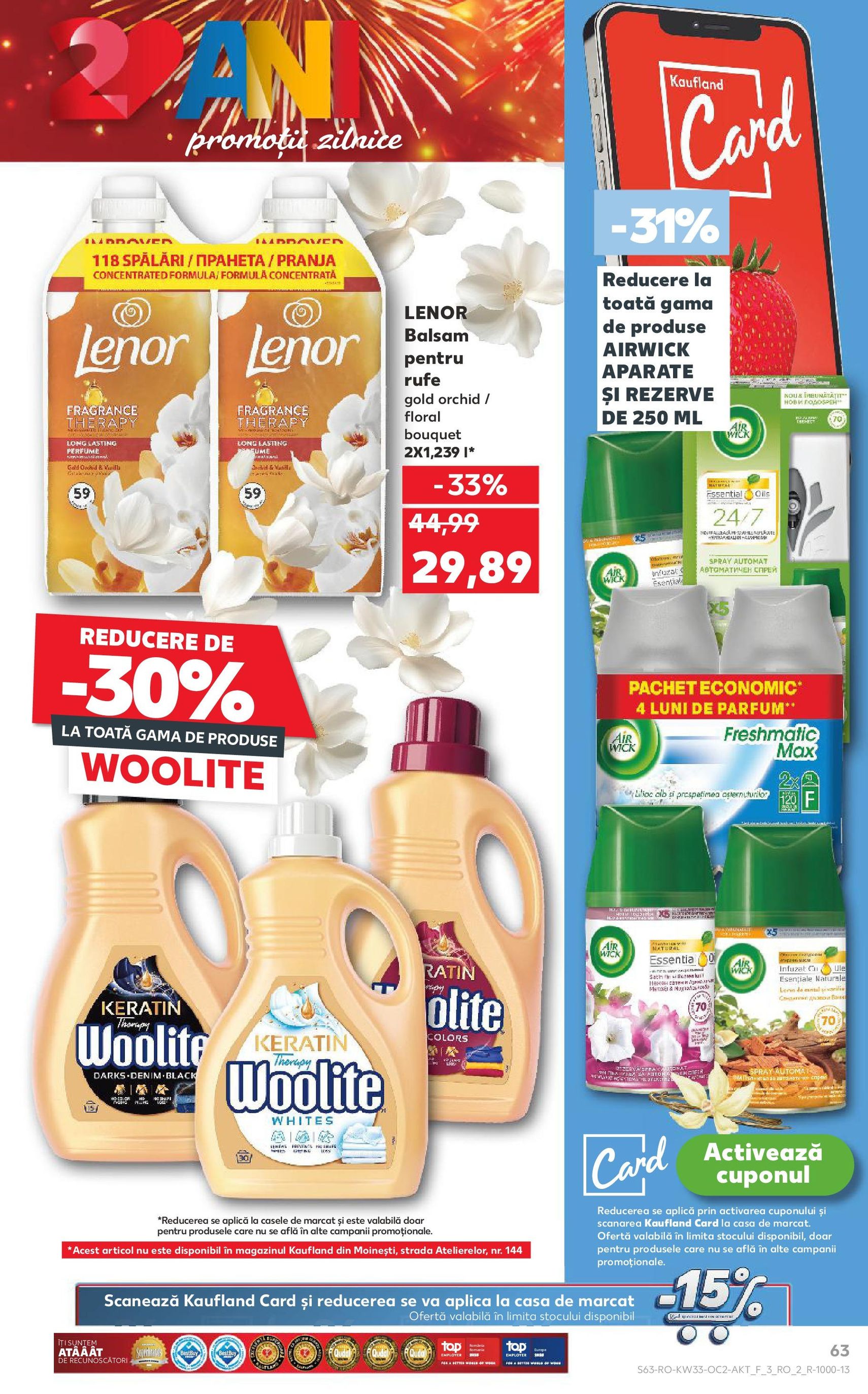 Catalog Kaufland - București - cataloage valabile începând cu 13.08.2025 pagina 63 din 66 Catalog Kaufland - București - cataloage valabile începând cu 13.08.2025 pagina 63 din 66