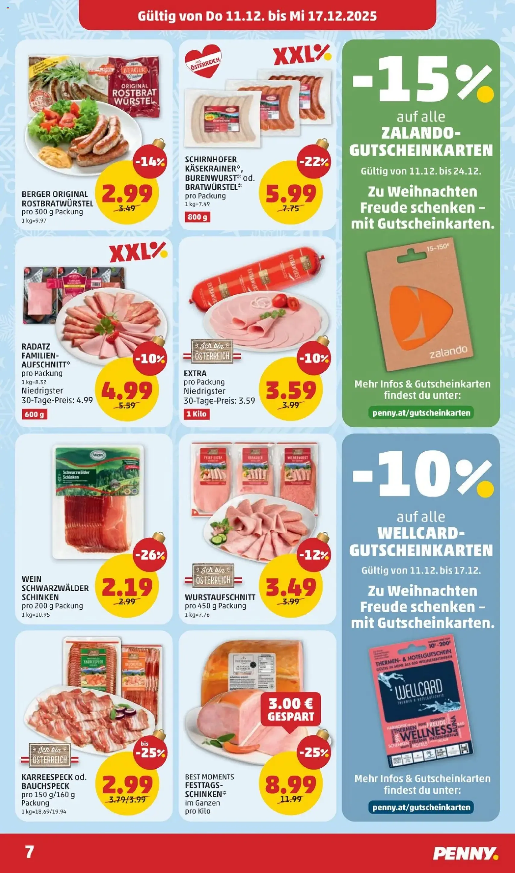 Penny Markt Flugblatt - Gültiger Prospekt ab 11.12.2025, Seite 7 von insgesamt 28