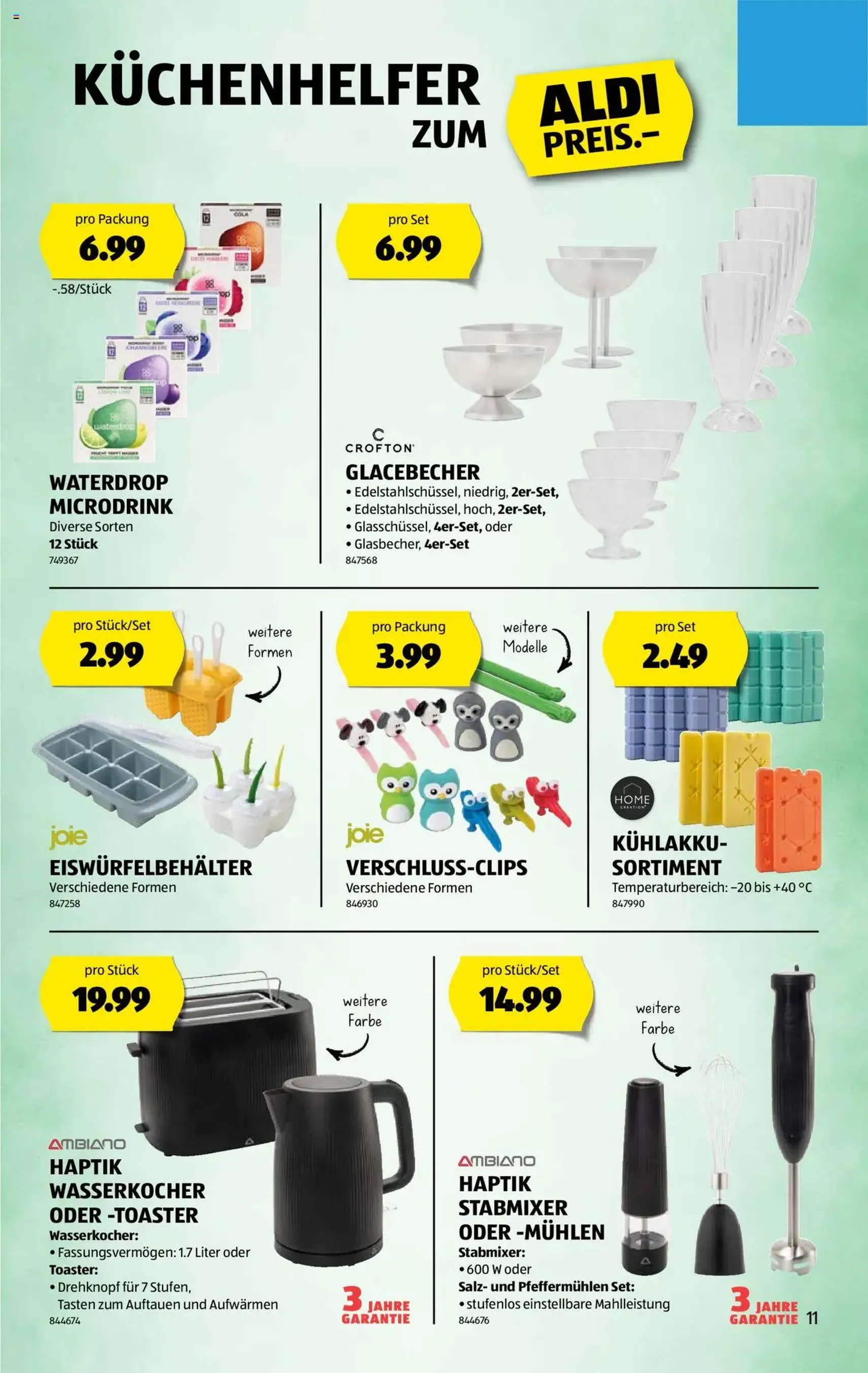 Aldi Aktionen - Gültiger Prospekt ab 31.07.2025, Seite 11 von insgesamt 35 Aldi Aktionen - Gültiger Prospekt ab 31.07.2025, Seite 11 von insgesamt 35