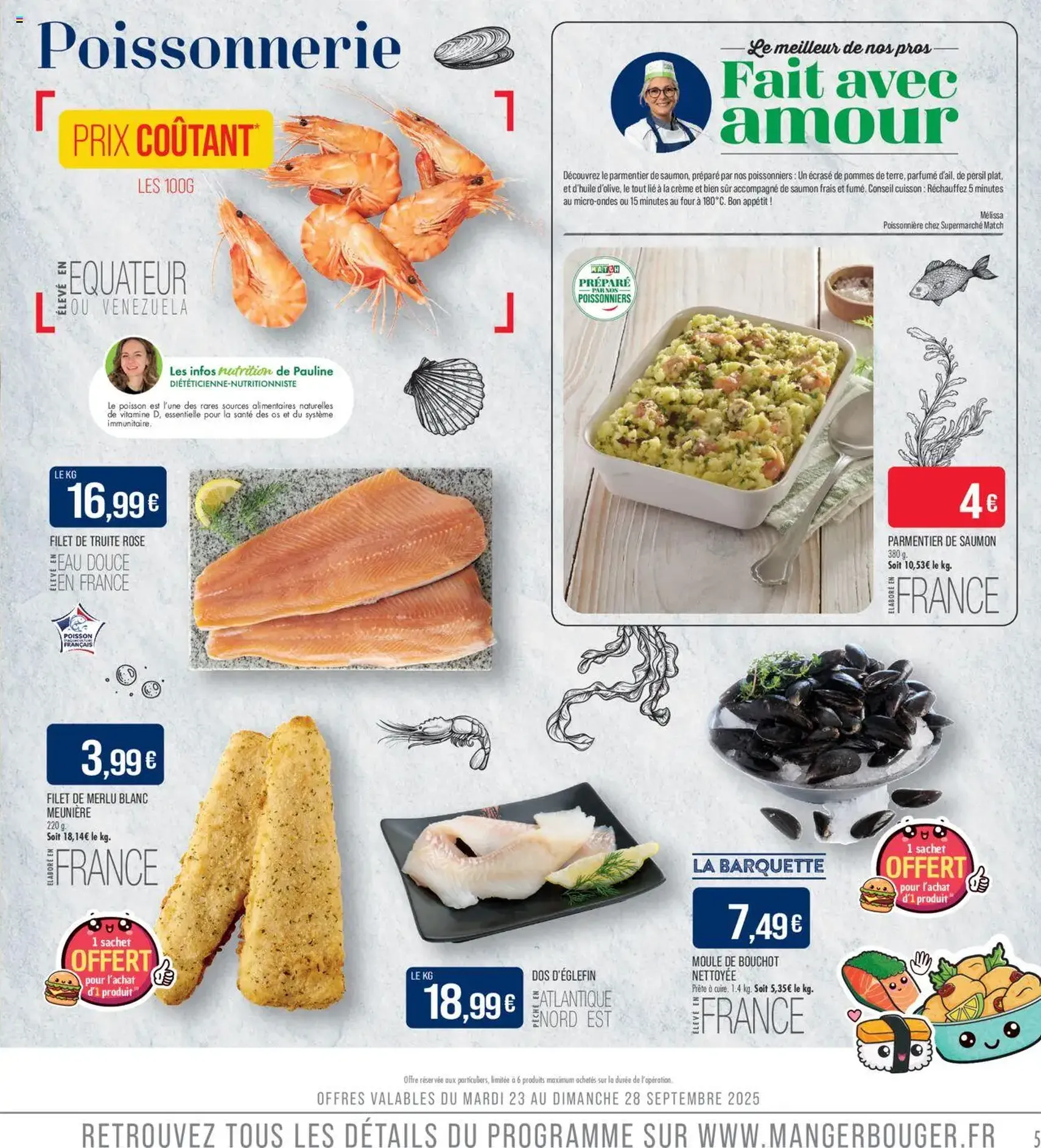 Match Supermarché catalogue - brochure valable à partir du 23/09/2025, page 5 sur 24