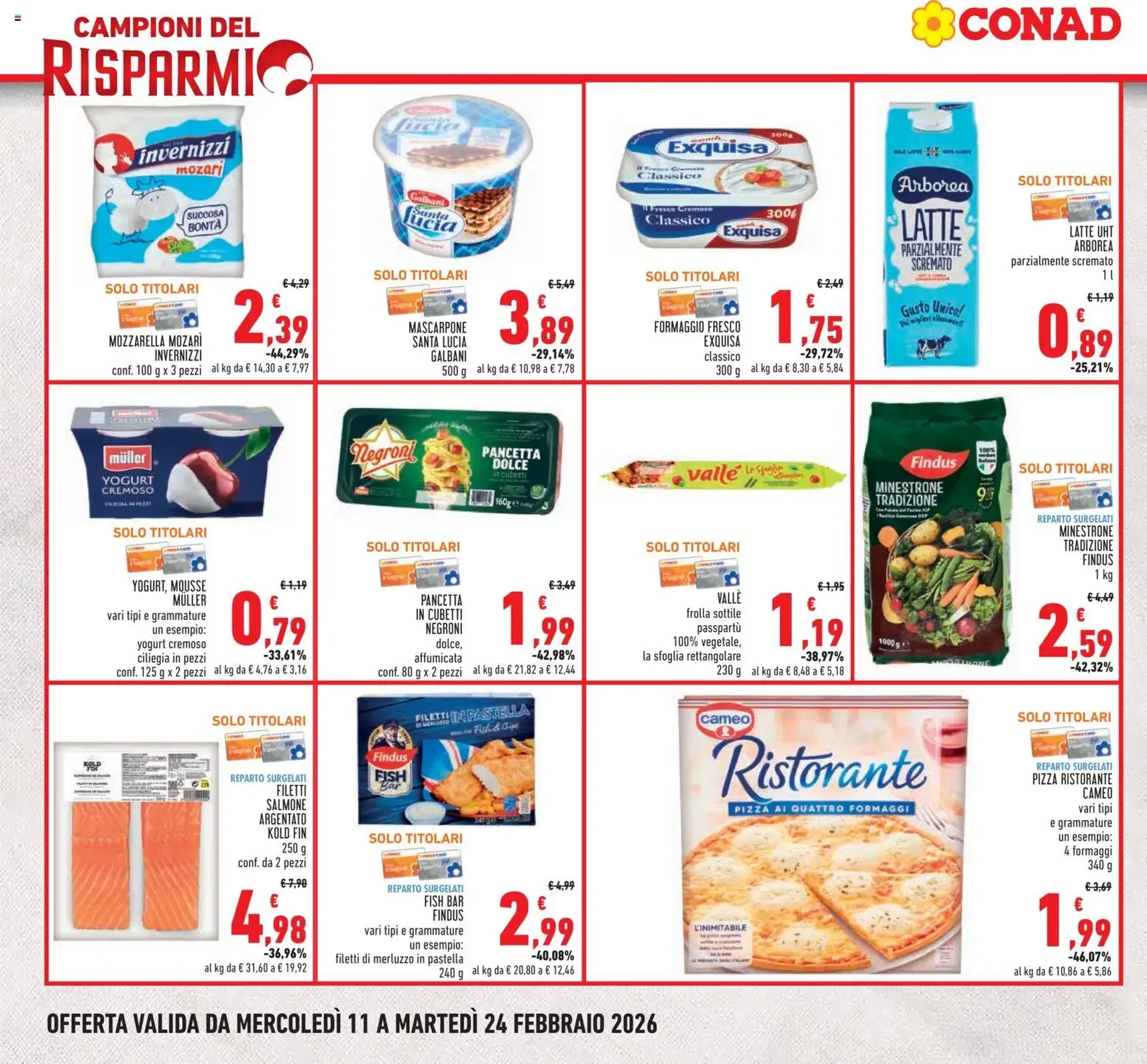 Volantino Conad - volantino valido dal 11/02/2026 pagina 2 di 24