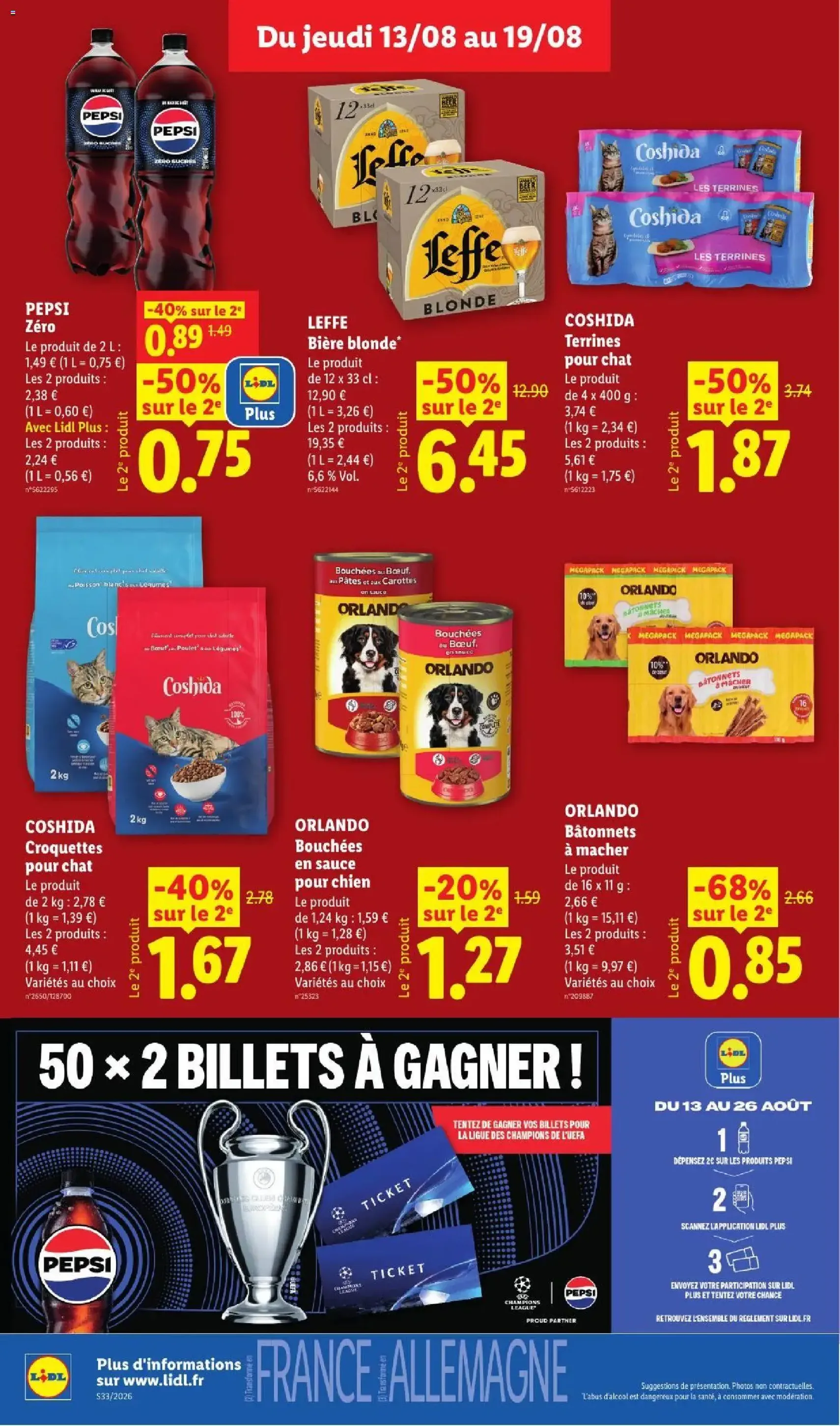 LIDL catalogue - brochure valable à partir du 13/08/2026, page 14 sur 61